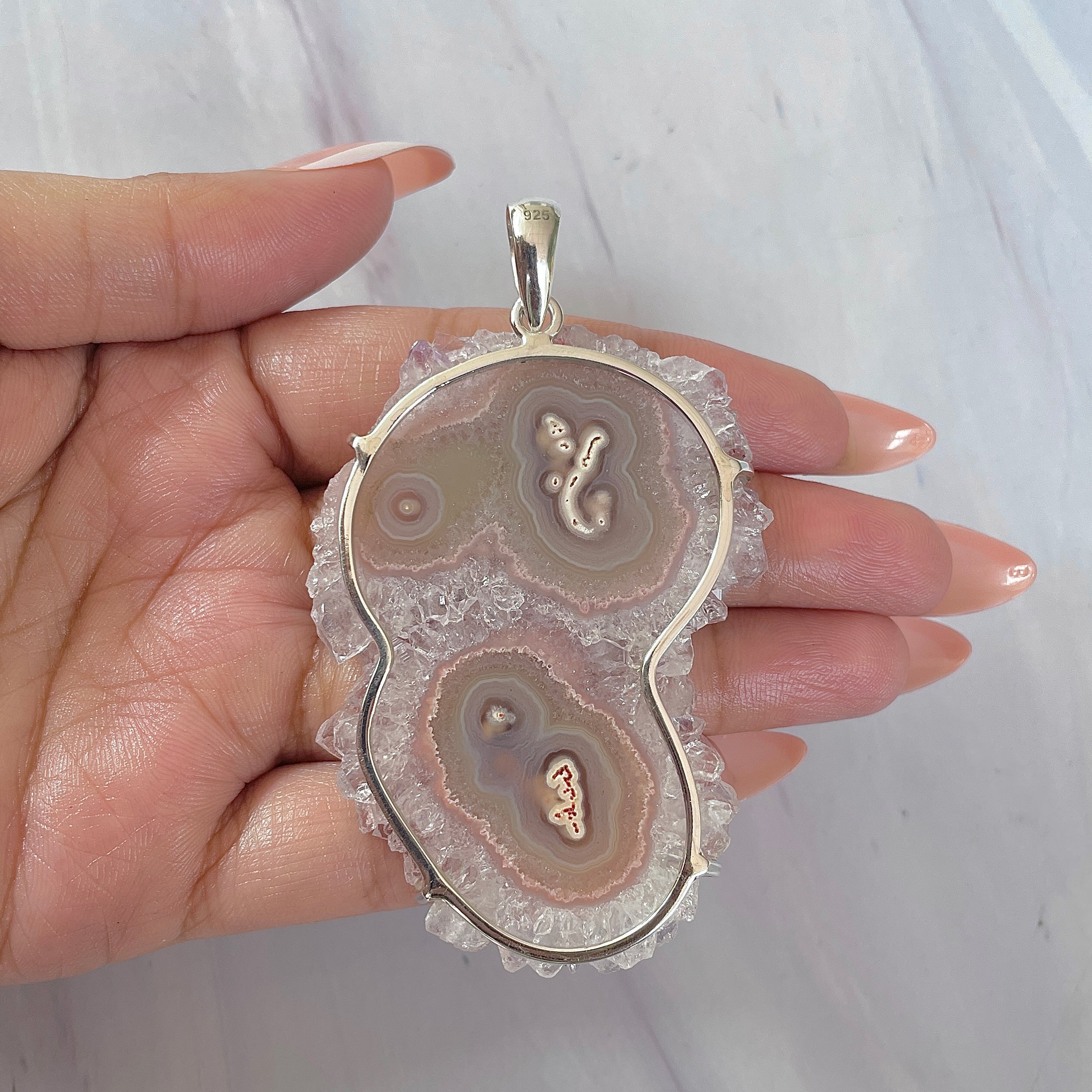 Amethyst Stalactite Pendant-(ASL-P-316.)