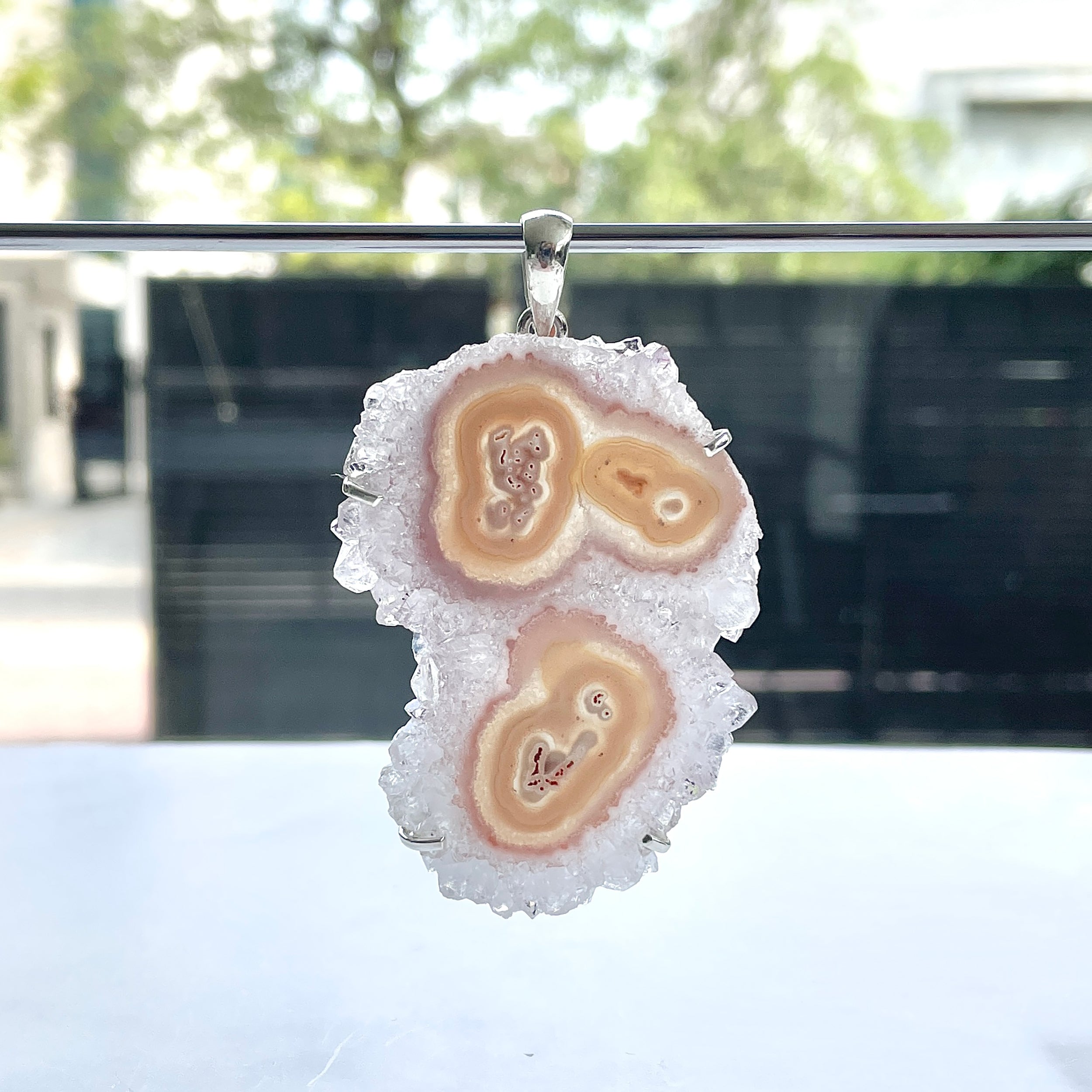 Amethyst Stalactite Pendant-(ASL-P-316.)