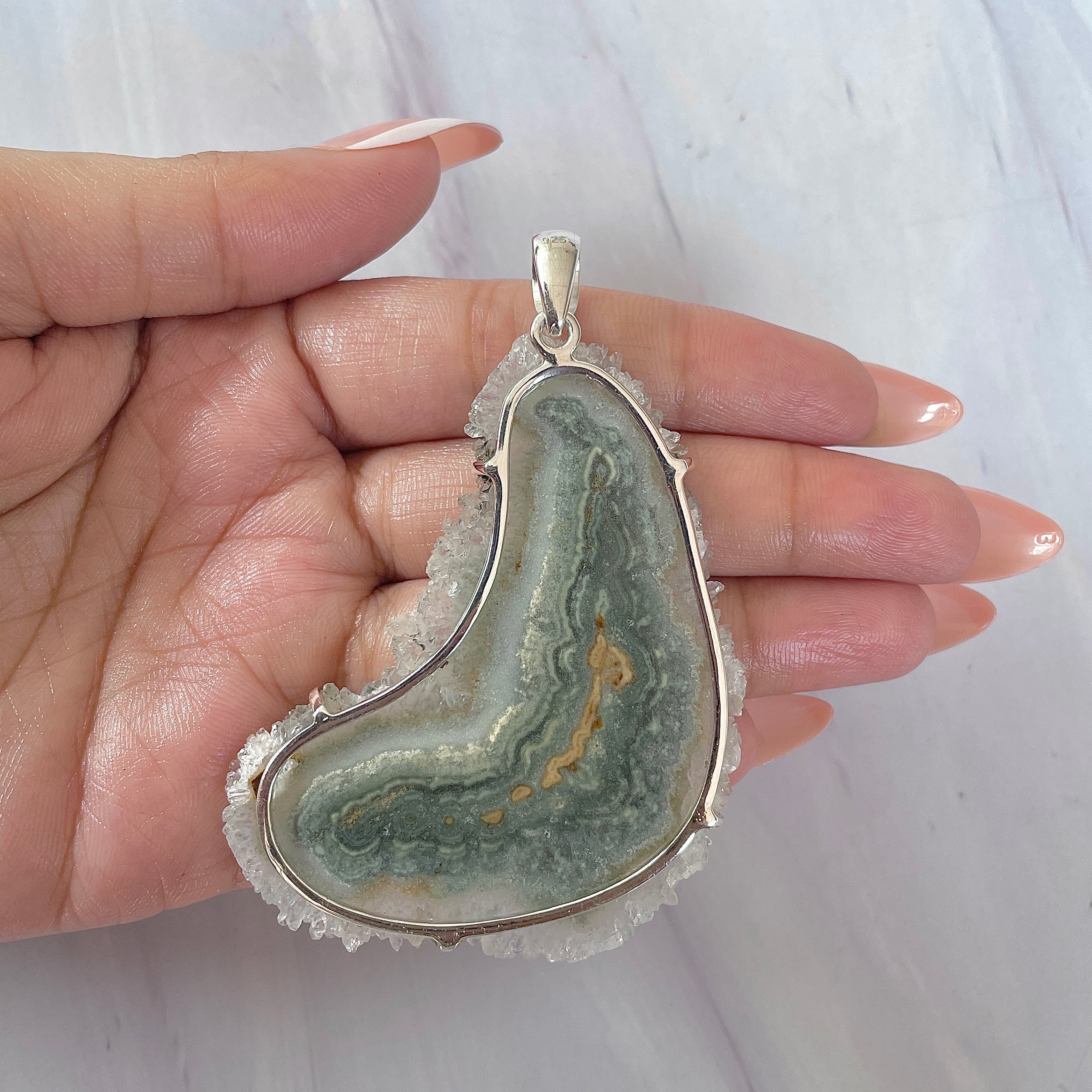 Amethyst Stalactite Pendant-(ASL-P-318.)