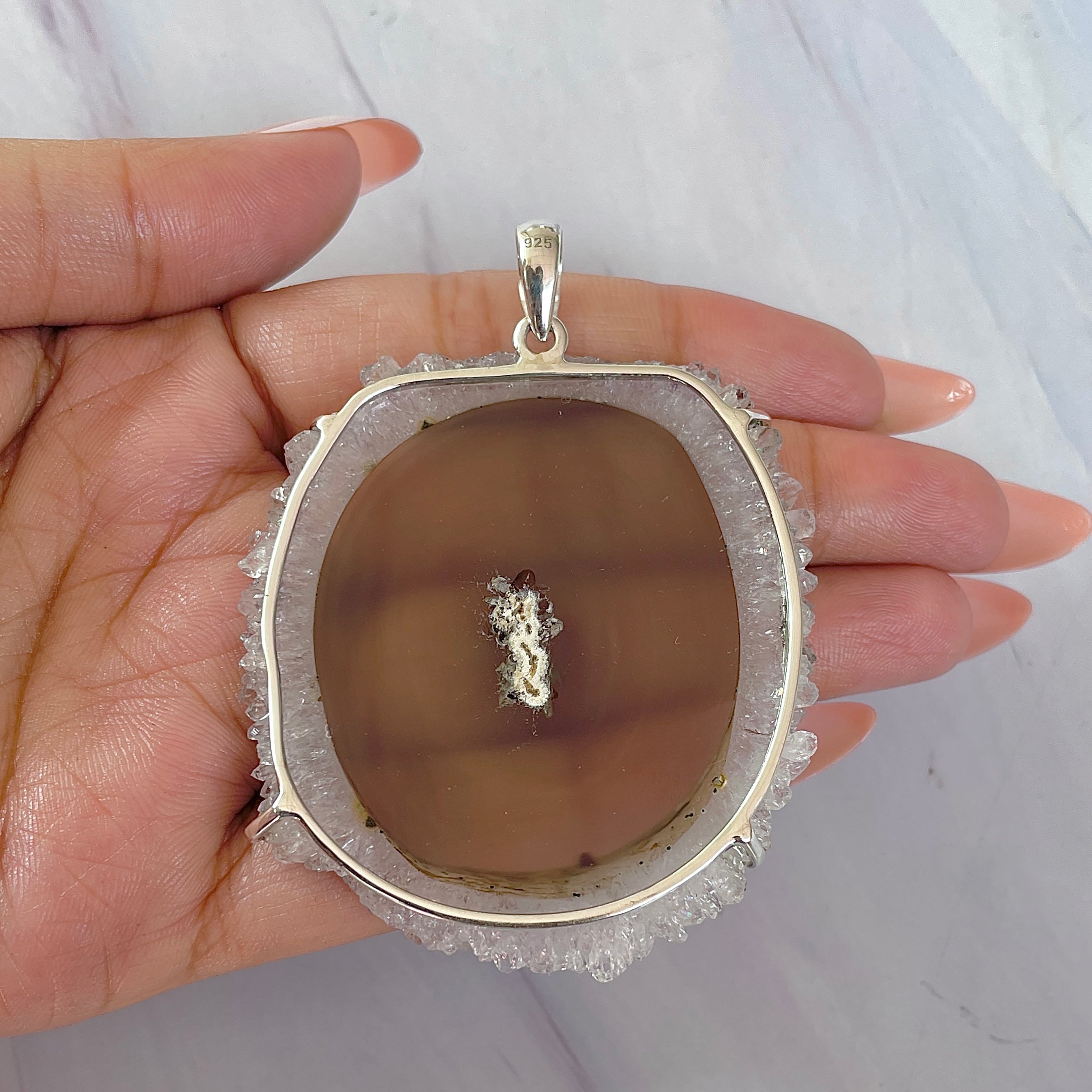 Amethyst Stalactite Pendant-(ASL-P-321.)