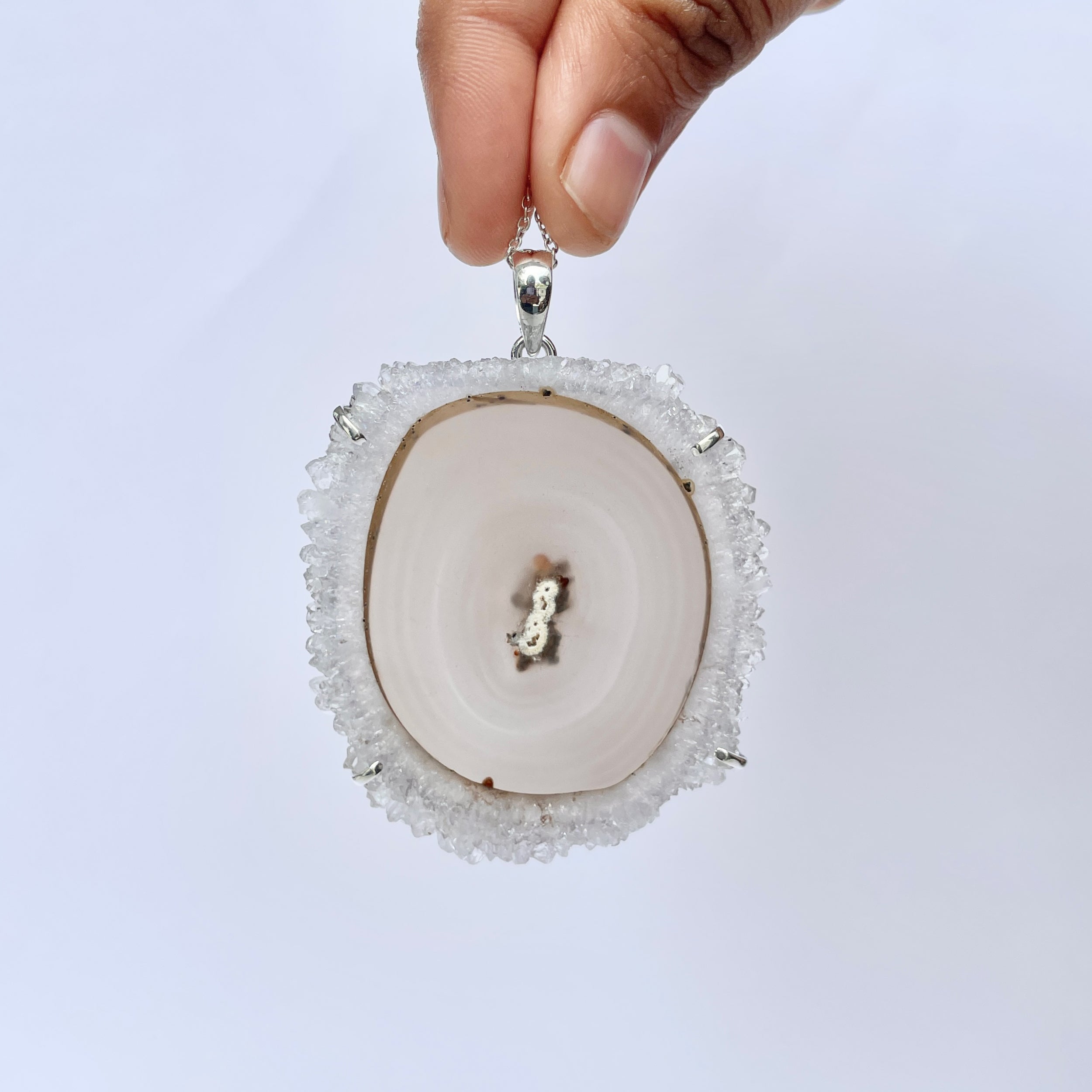 Amethyst Stalactite Pendant-(ASL-P-321.)