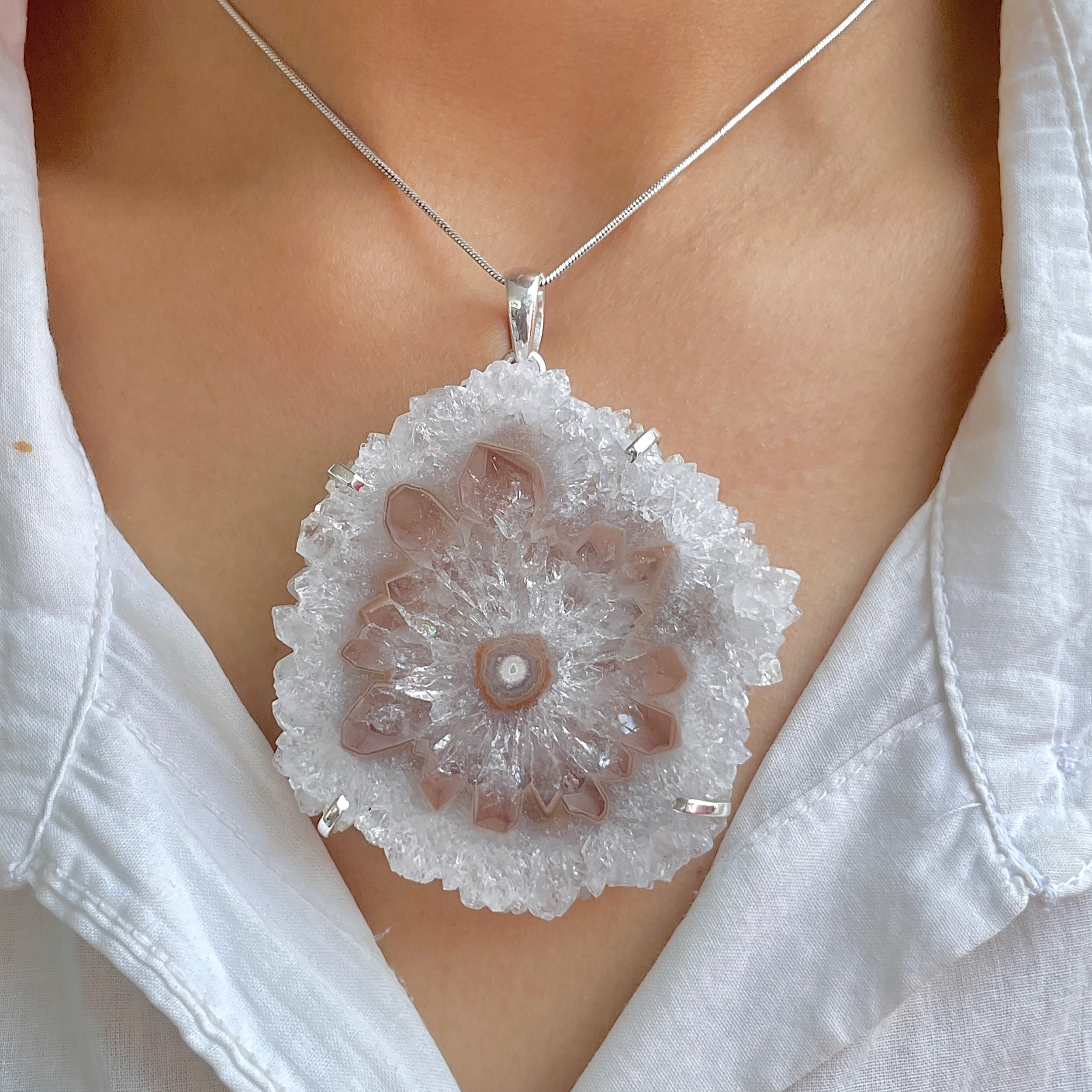 Amethyst Stalactite Pendant-(ASL-P-325.)