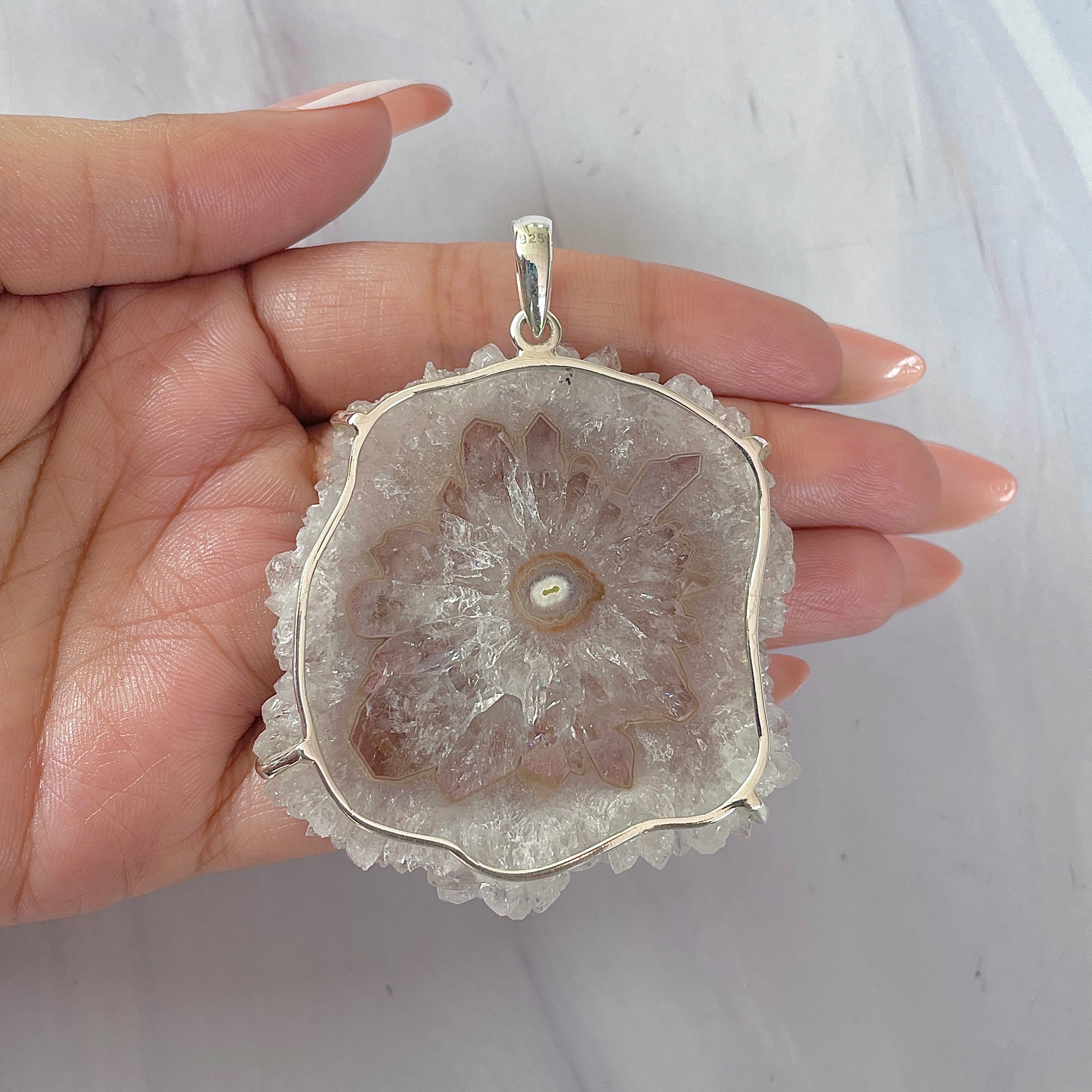 Amethyst Stalactite Pendant-(ASL-P-332.)