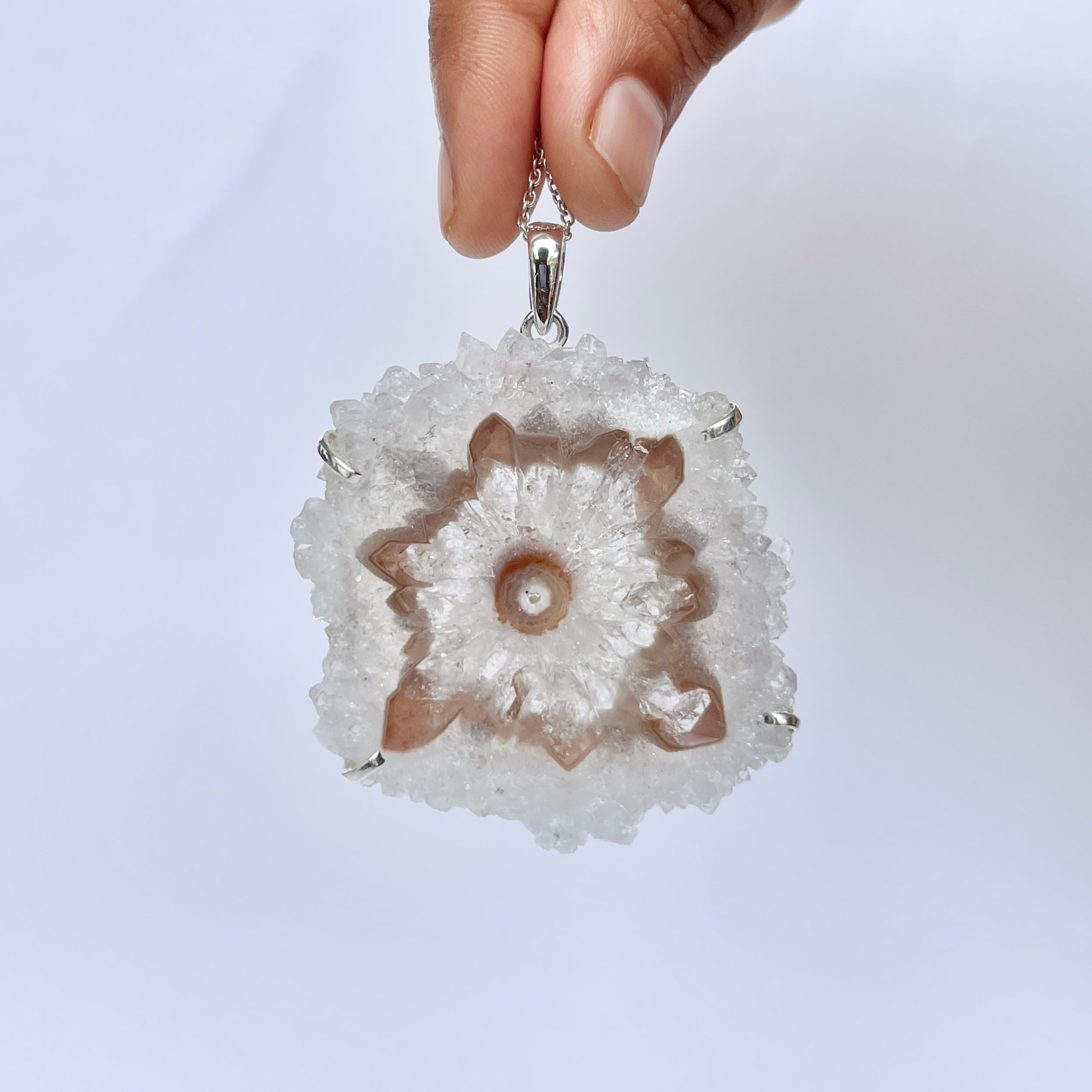 Amethyst Stalactite Pendant-(ASL-P-332.)