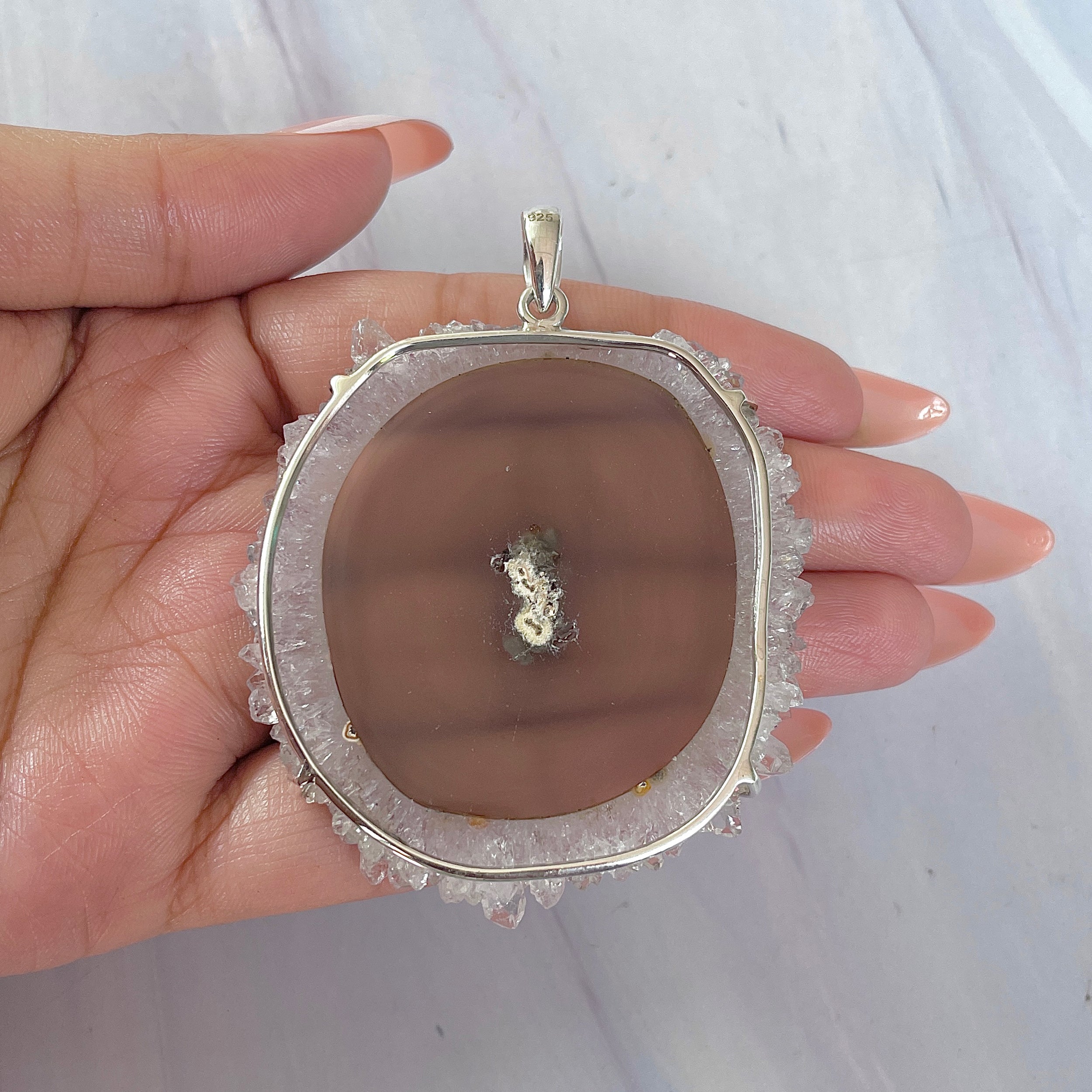 Amethyst Stalactite Pendant-(ASL-P-336.)