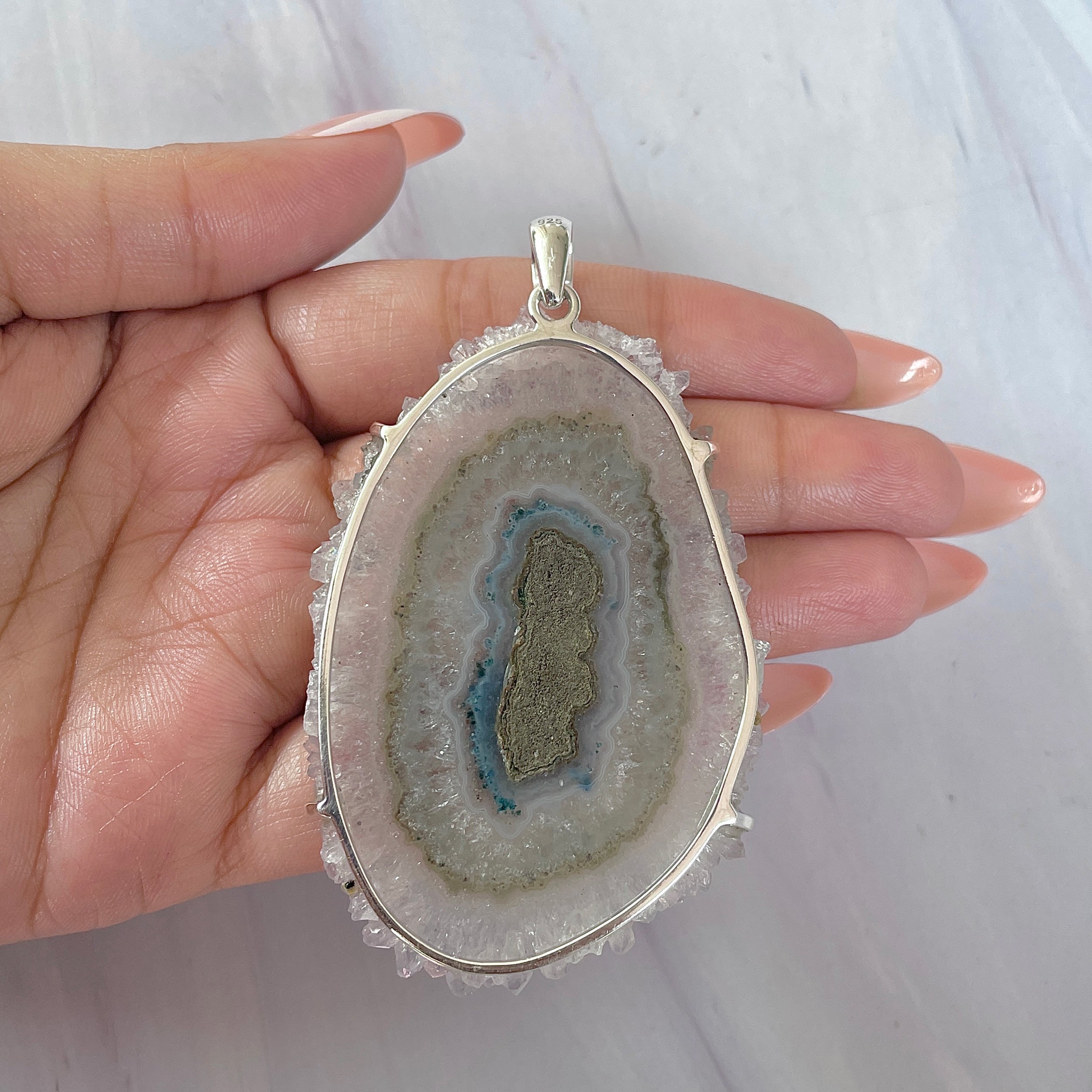 Amethyst Stalactite Pendant-(ASL-P-337.)