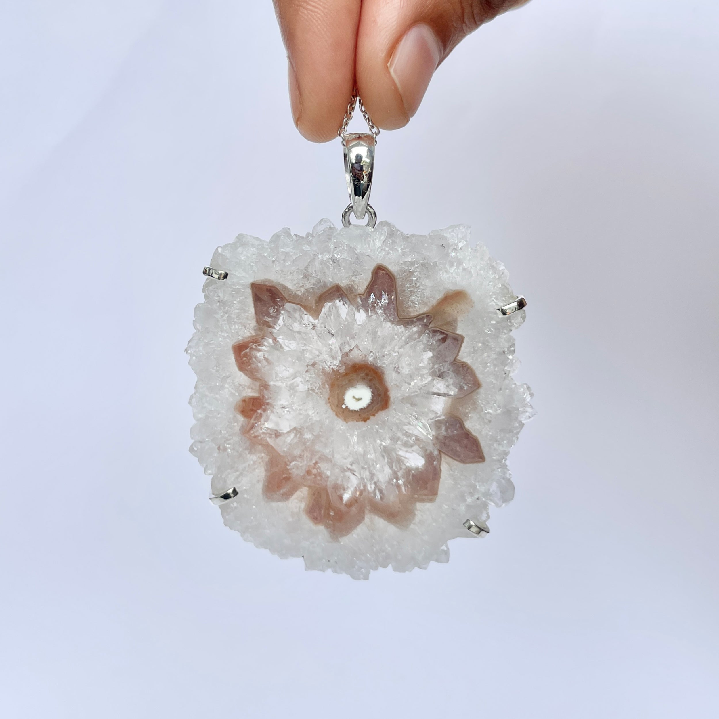 Amethyst Stalactite Pendant-(ASL-P-339.)