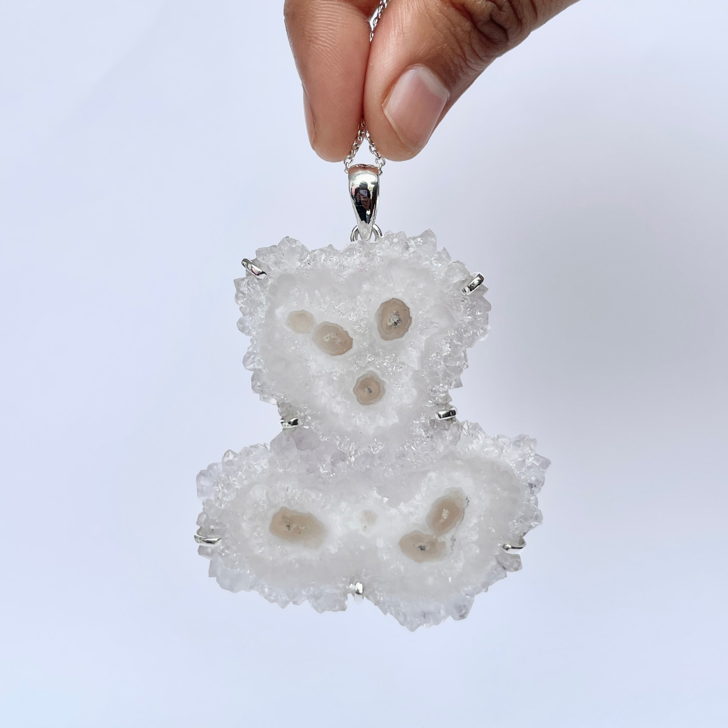 Amethyst Stalactite Pendant-(ASL-P-345.)