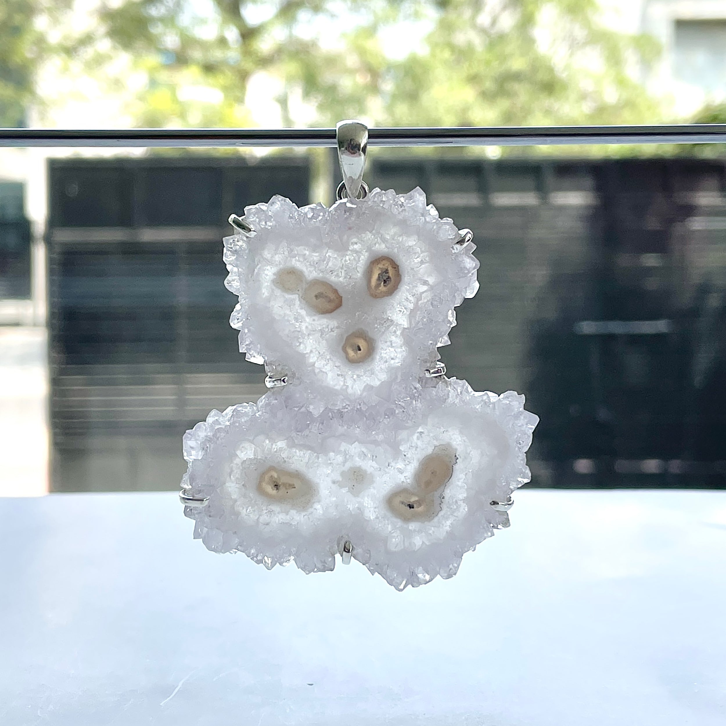 Amethyst Stalactite Pendant-(ASL-P-345.)