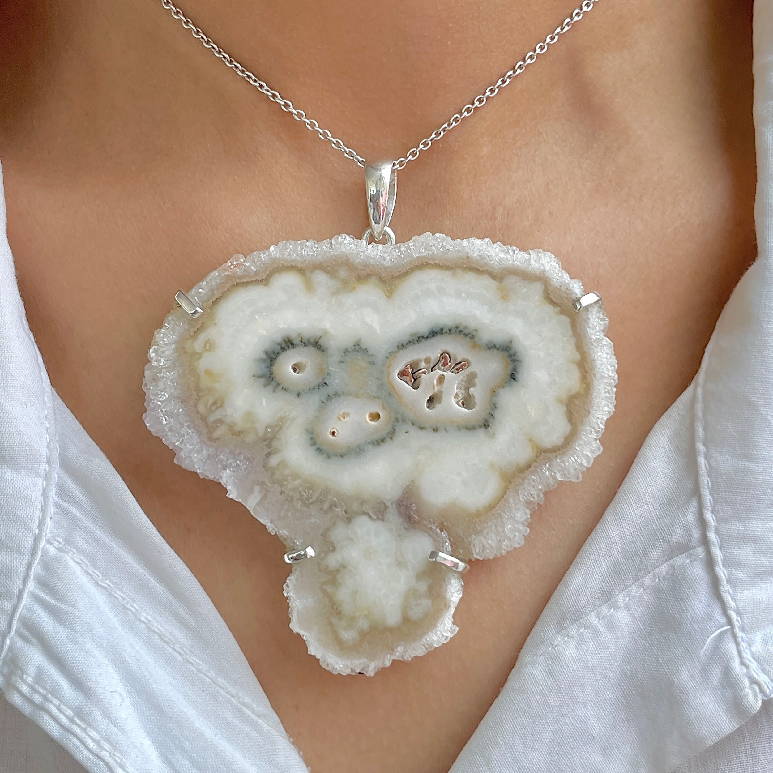 Amethyst Stalactite Pendant-(ASL-P-346.)