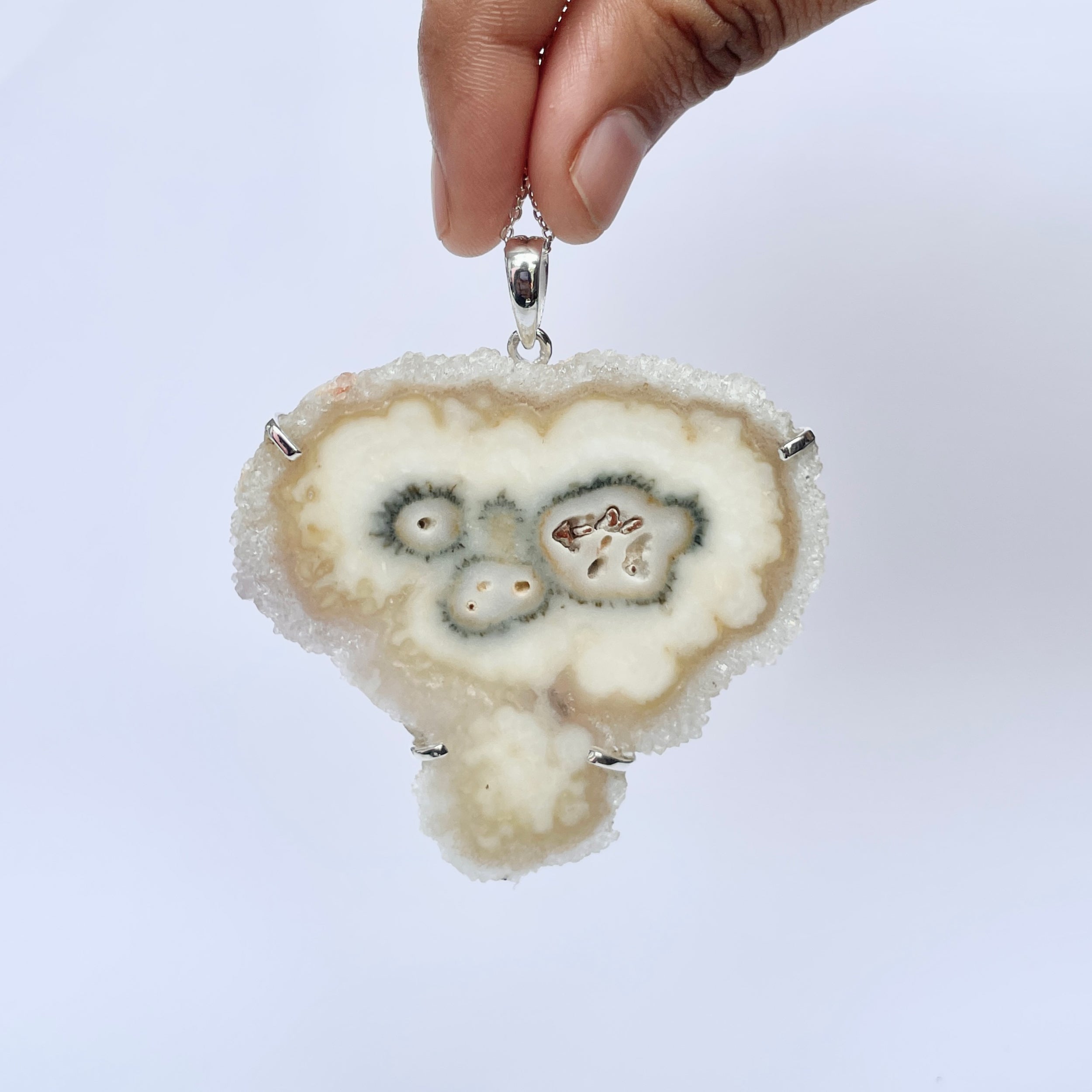 Amethyst Stalactite Pendant-(ASL-P-346.)