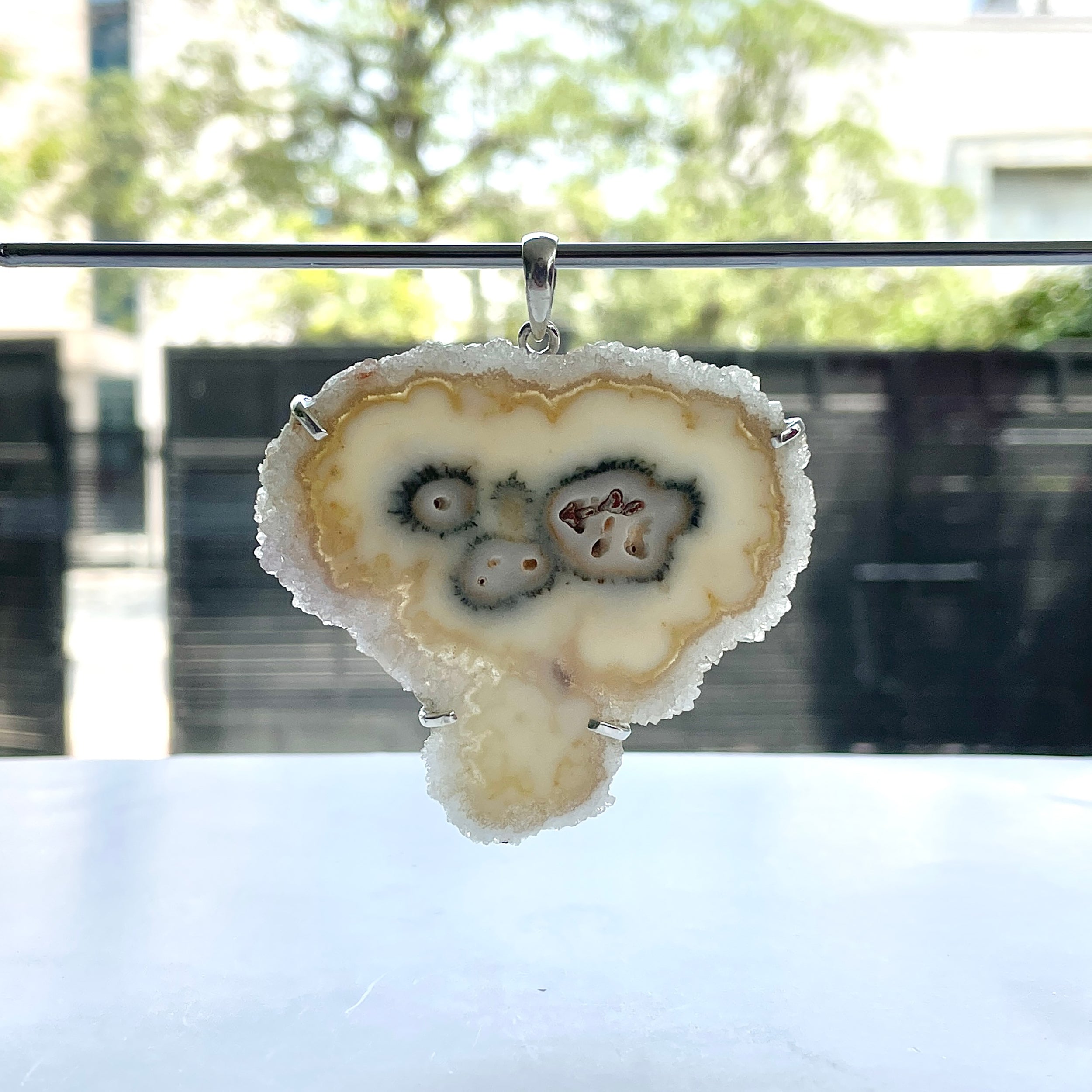 Amethyst Stalactite Pendant-(ASL-P-346.)