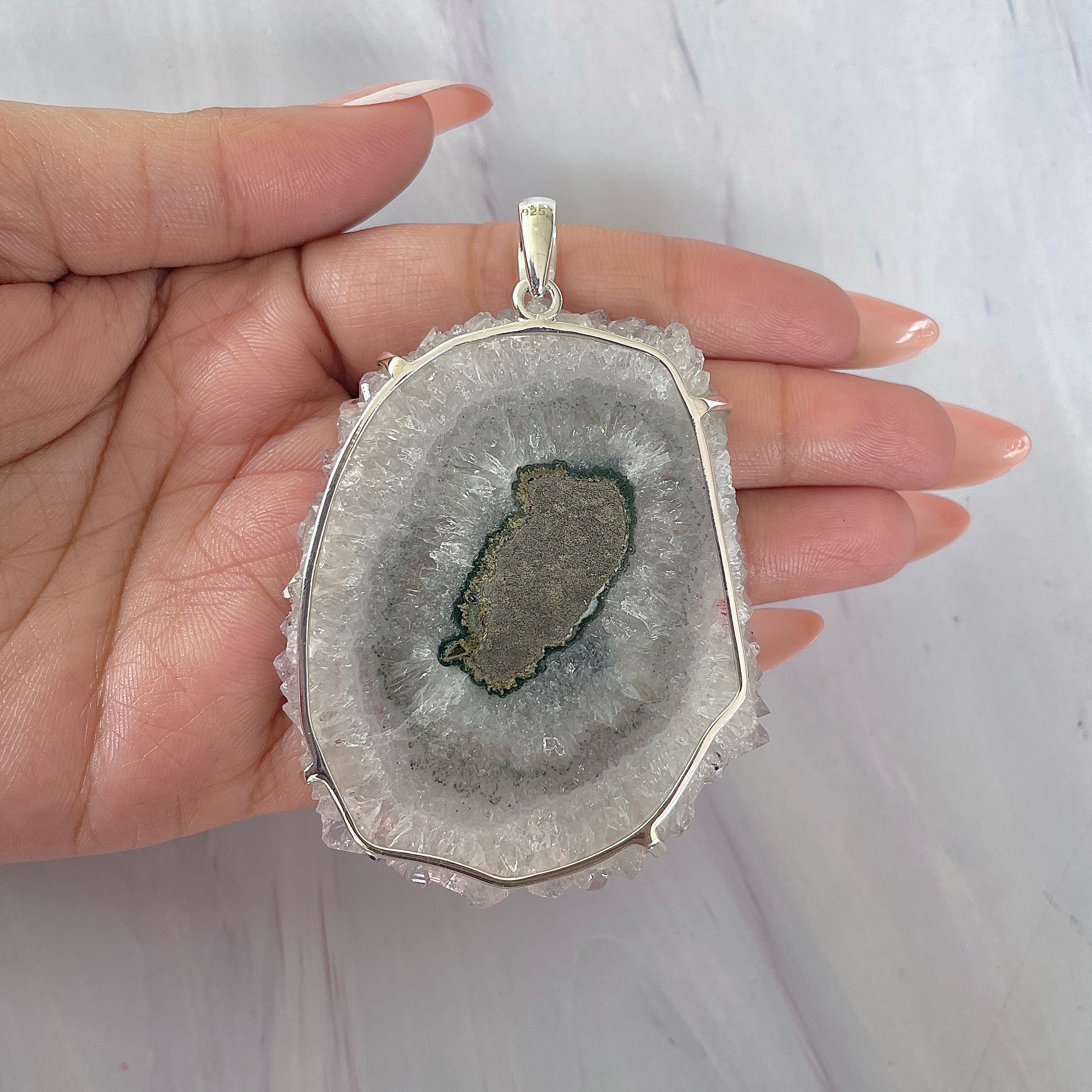 Amethyst Stalactite Pendant-(ASL-P-348.)