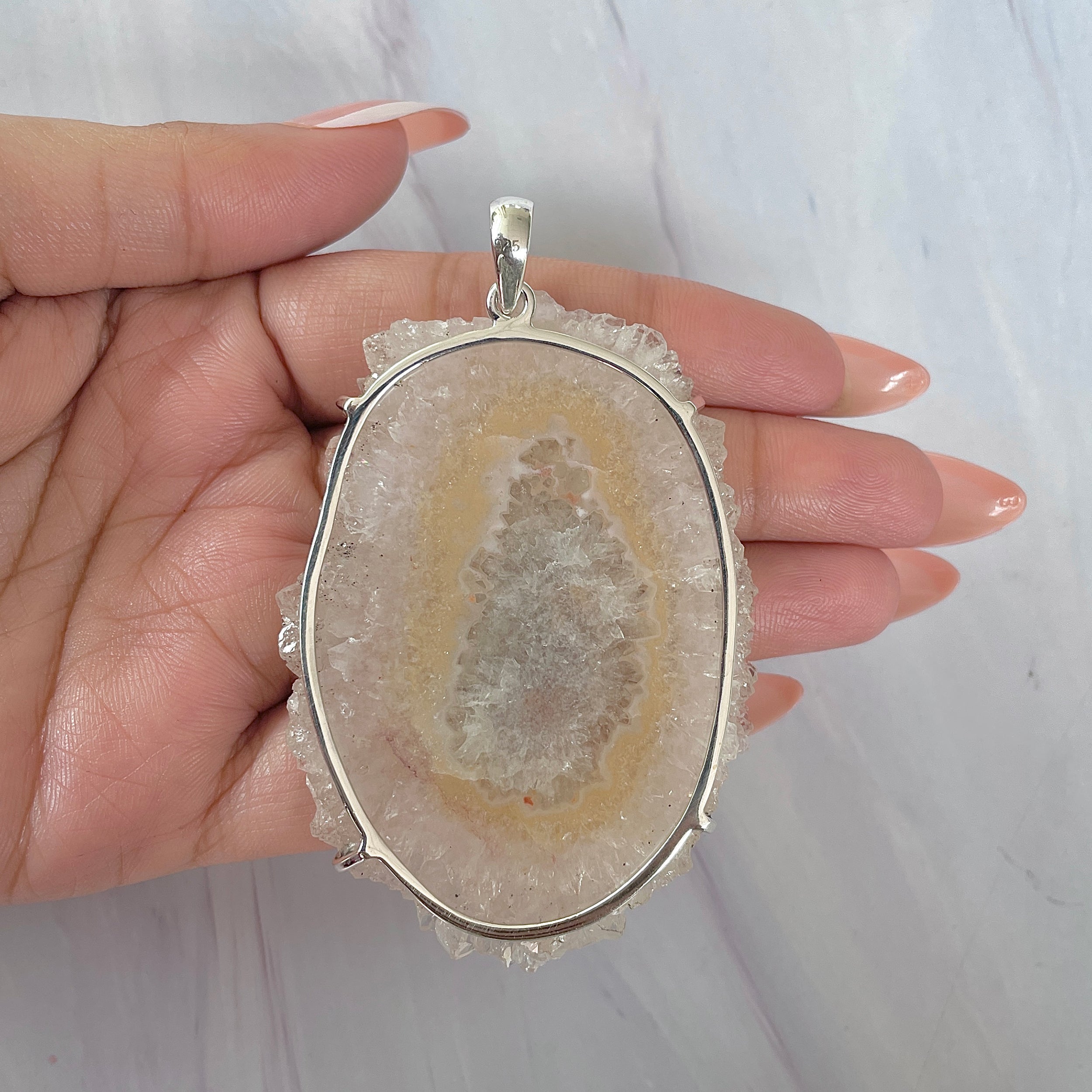 Amethyst Stalactite Pendant-(ASL-P-349.)