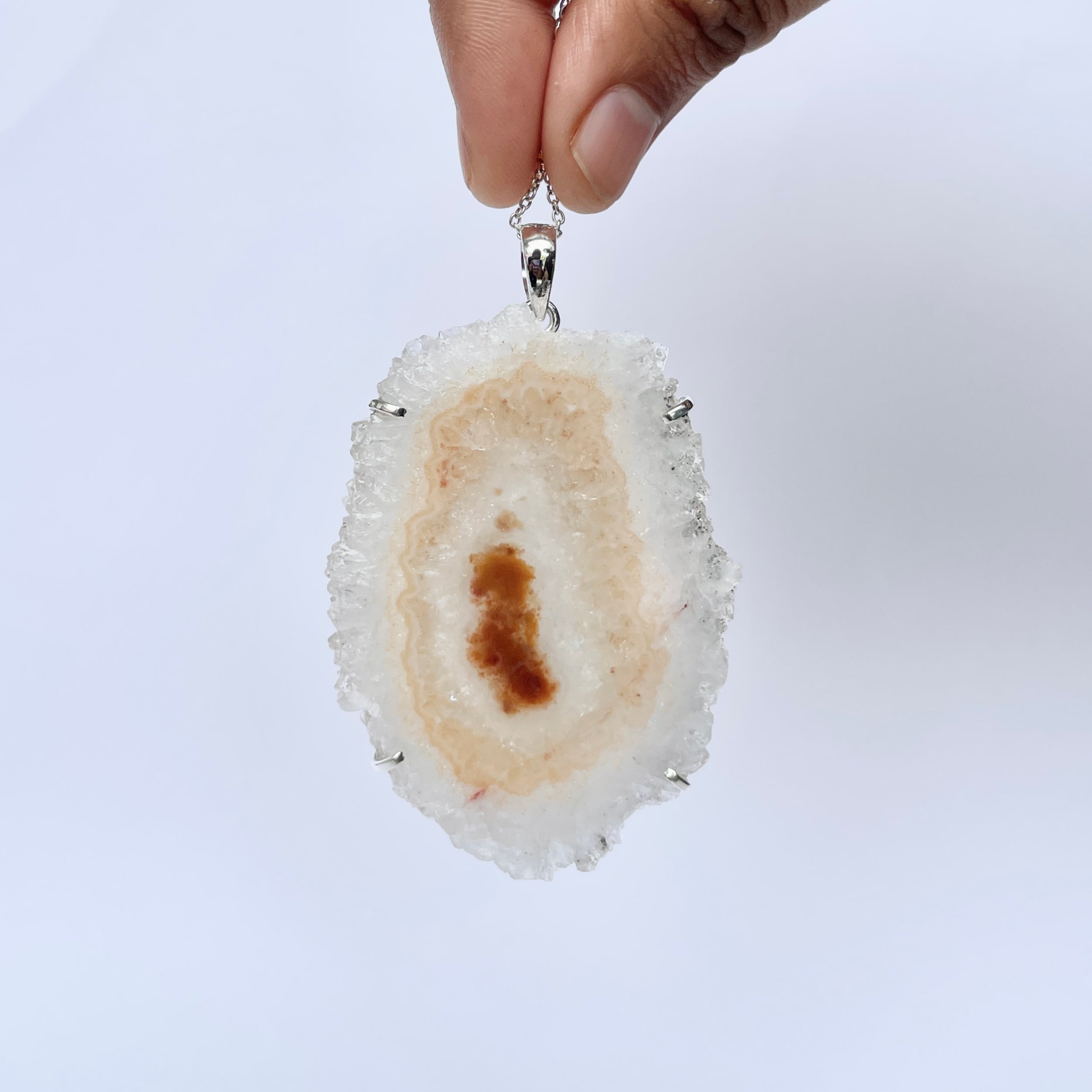 Amethyst Stalactite Pendant-(ASL-P-349.)
