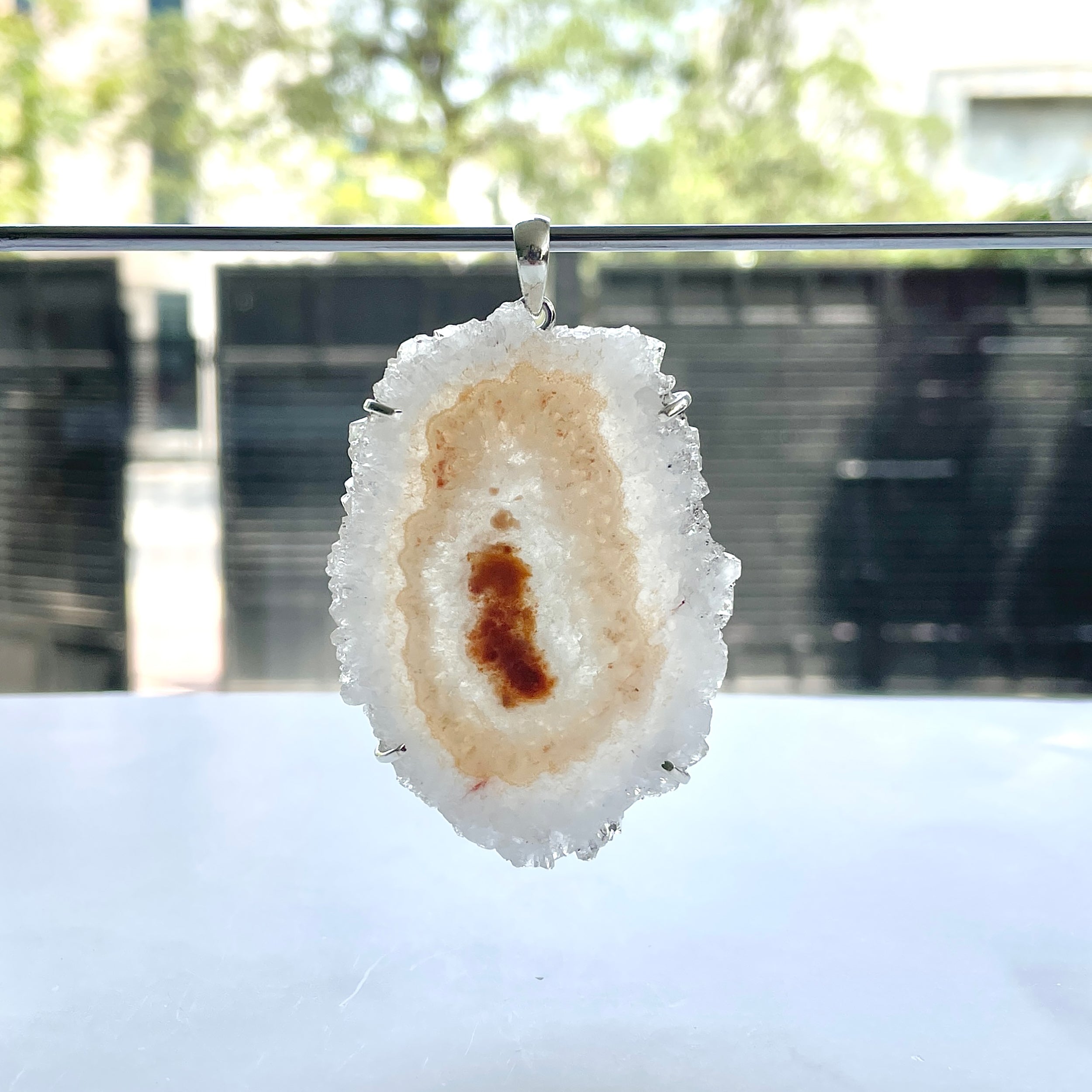 Amethyst Stalactite Pendant-(ASL-P-349.)