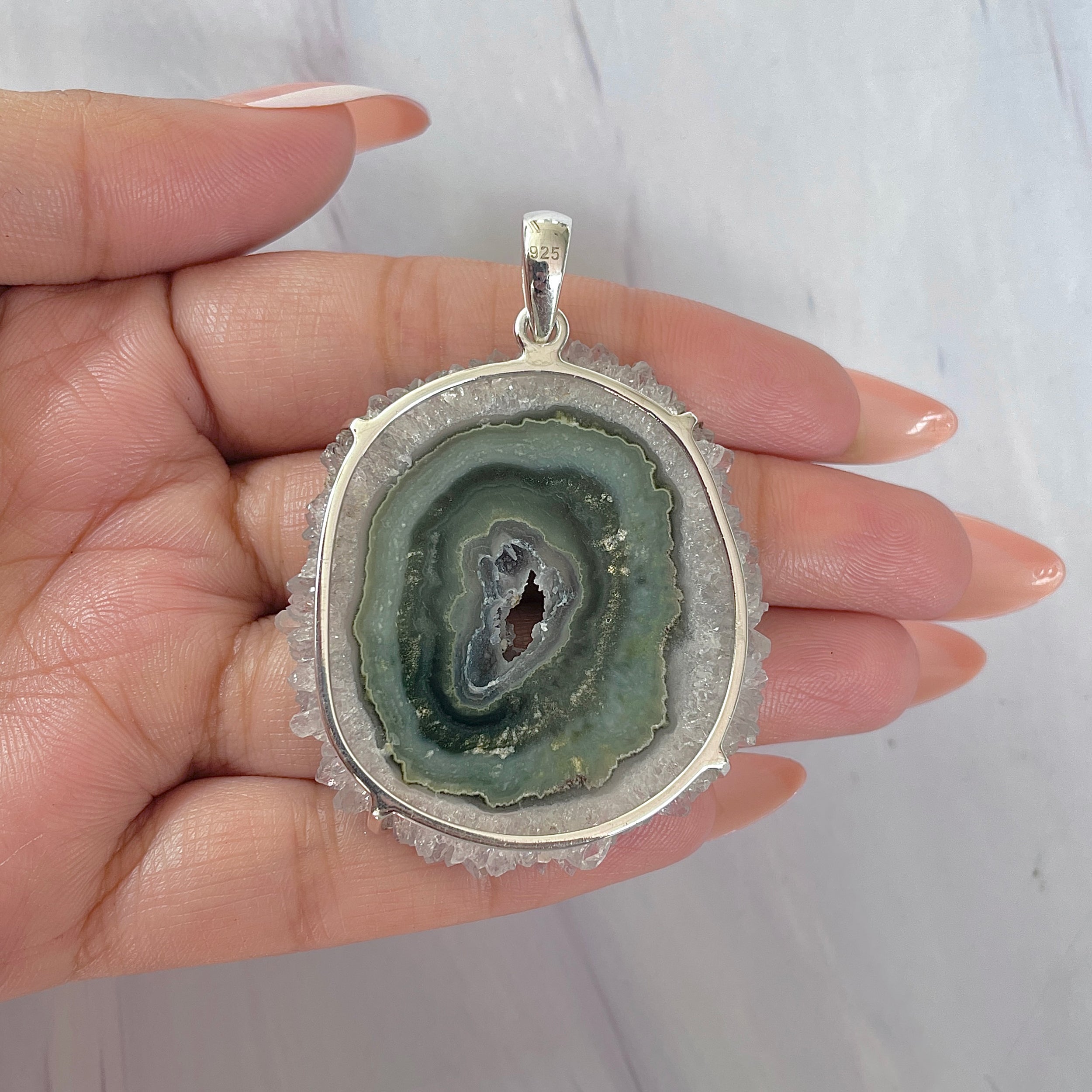 Amethyst Stalactite Pendant-(ASL-P-351.)