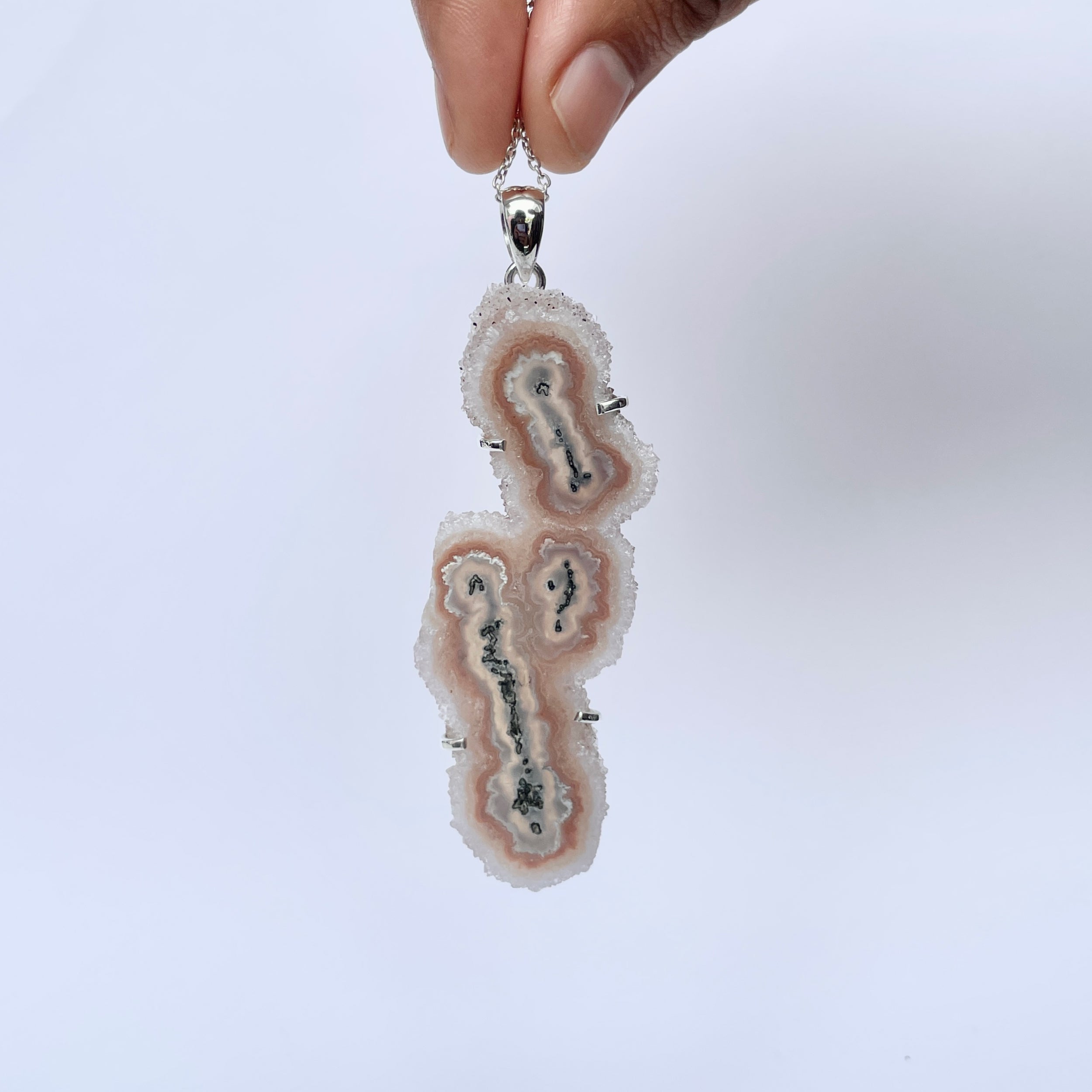 Amethyst Stalactite Pendant-(ASL-P-358.)