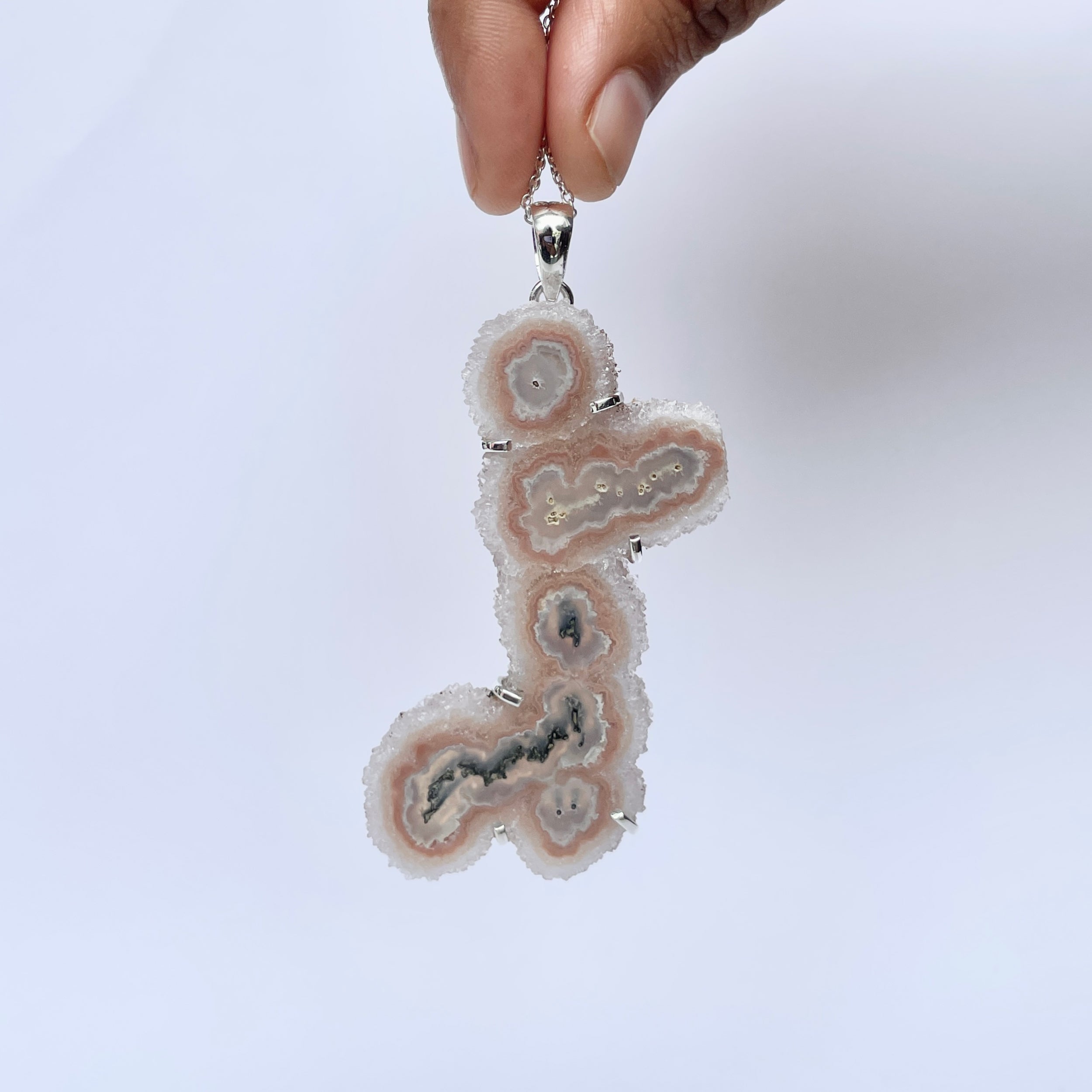 Amethyst Stalactite Pendant-(ASL-P-392.)