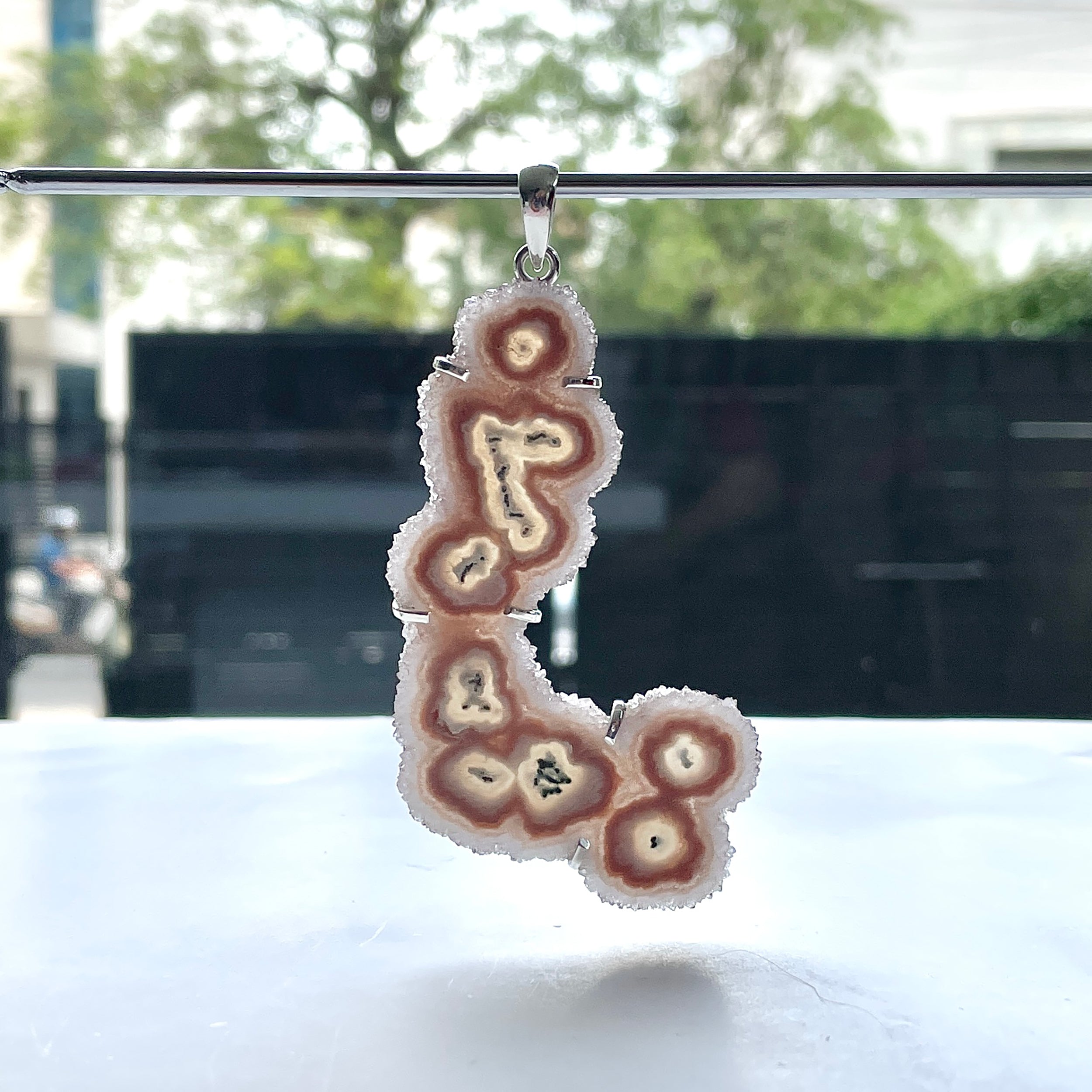 Amethyst Stalactite Pendant-(ASL-P-394.)