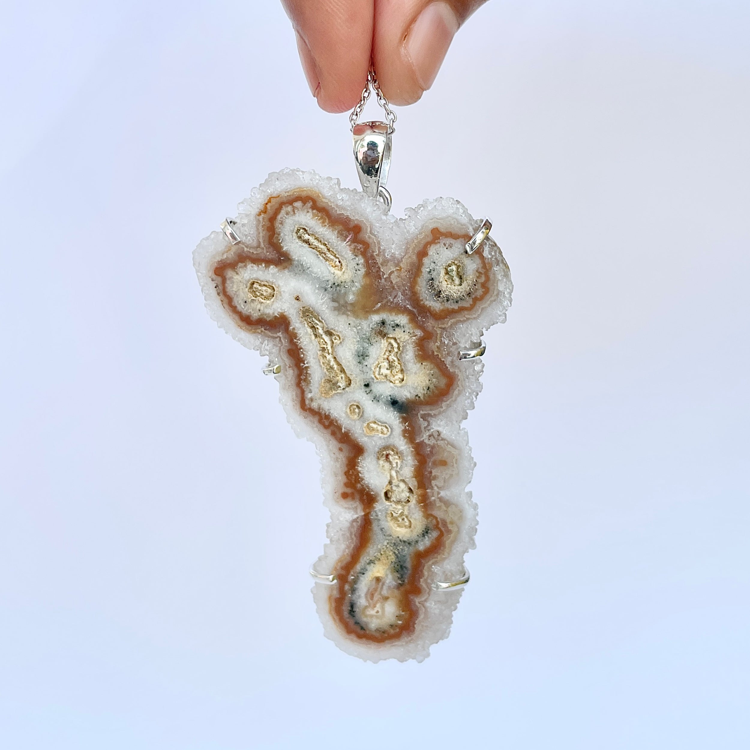 Amethyst Stalactite Pendant-(ASL-P-396.)