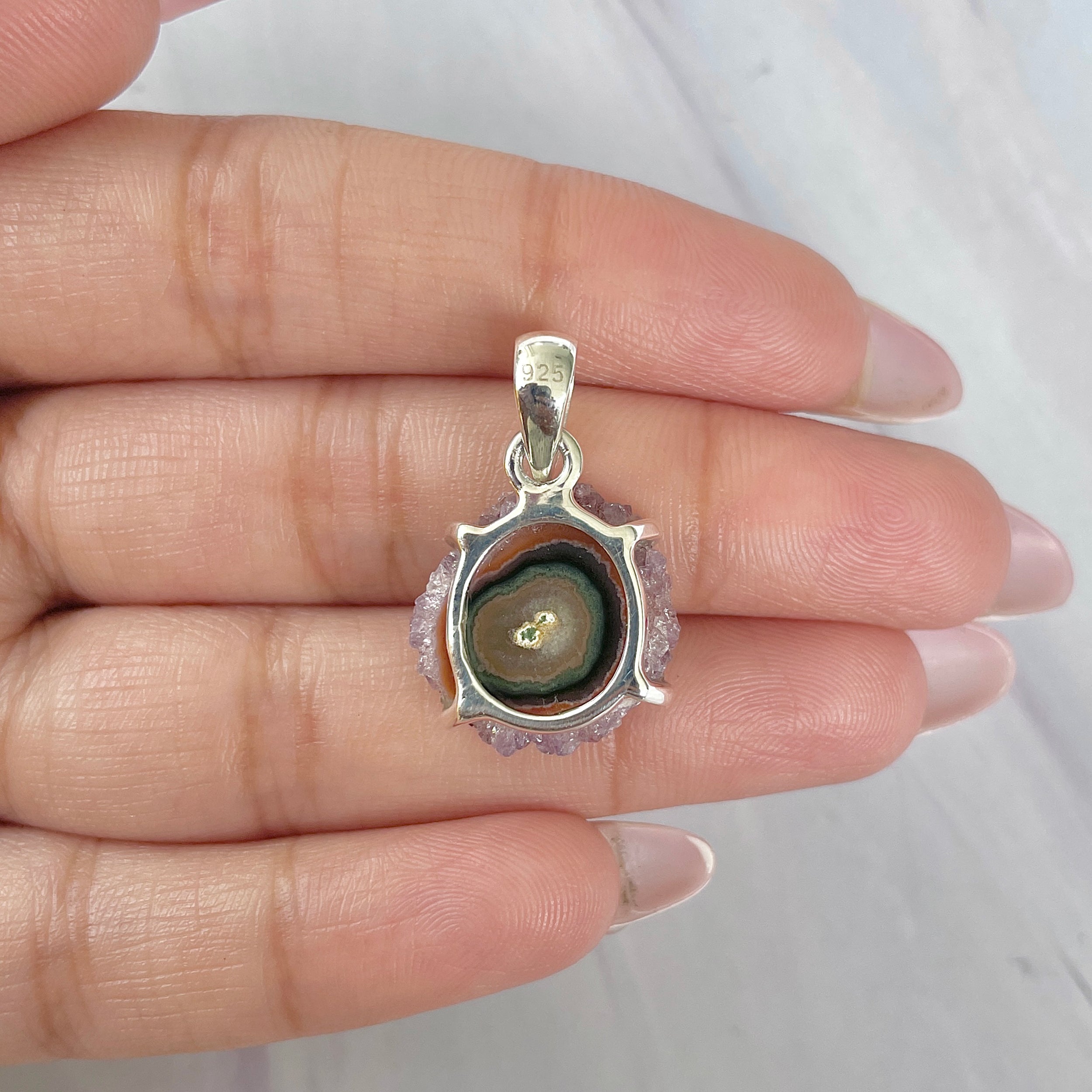 Amethyst Stalactite Pendant-(ASL-P-6.)