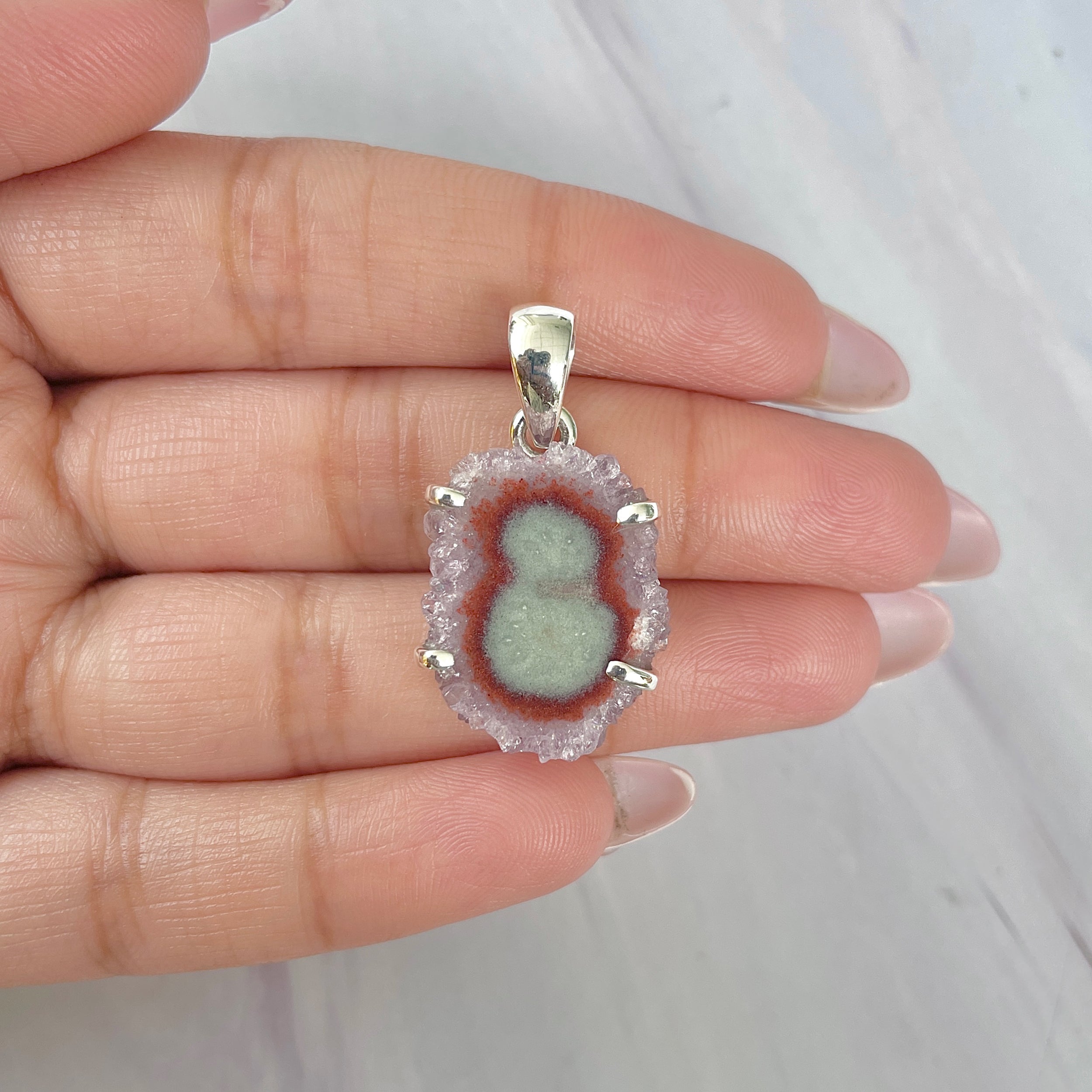 Amethyst Stalactite Pendant-(ASL-P-7.)