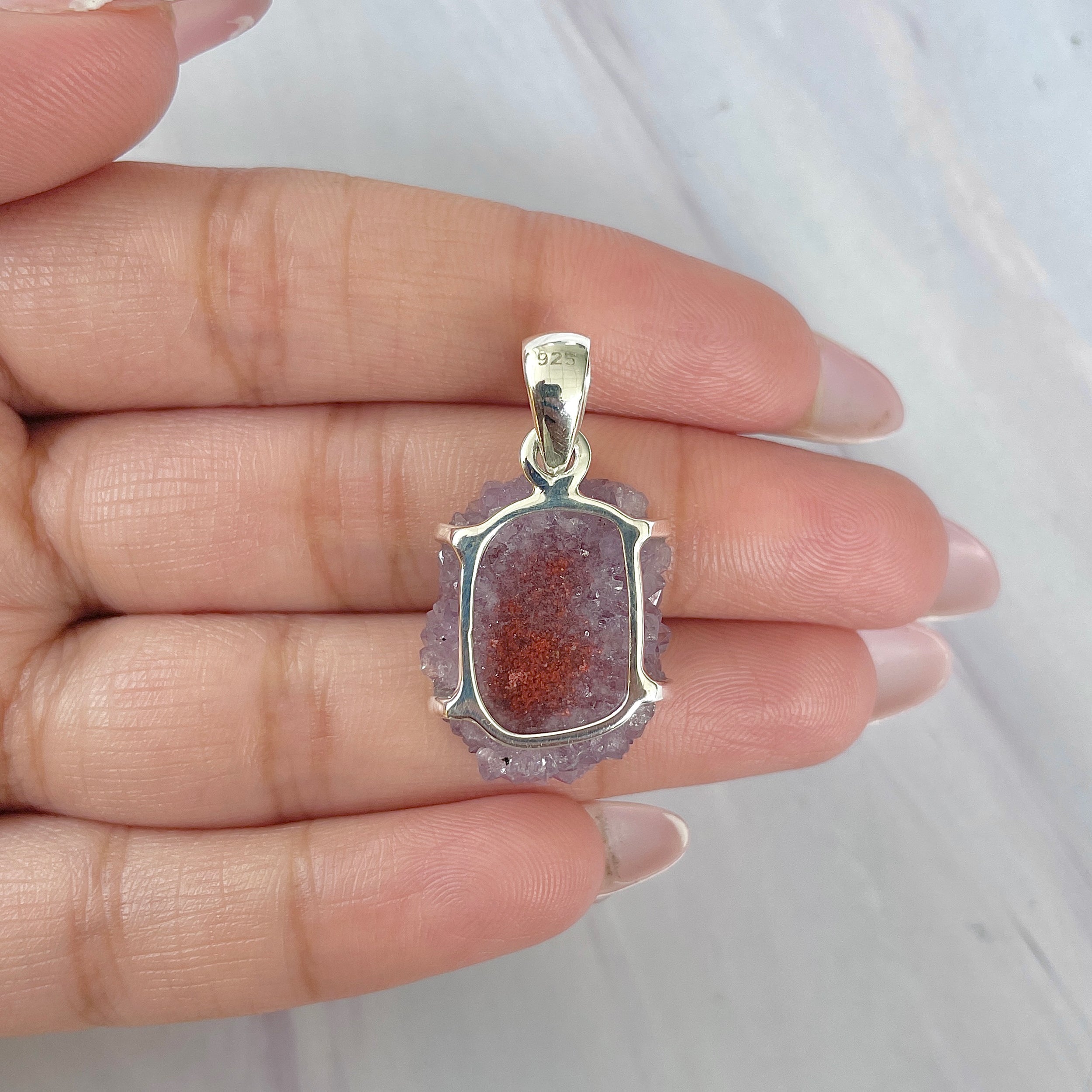 Amethyst Stalactite Pendant-(ASL-P-7.)