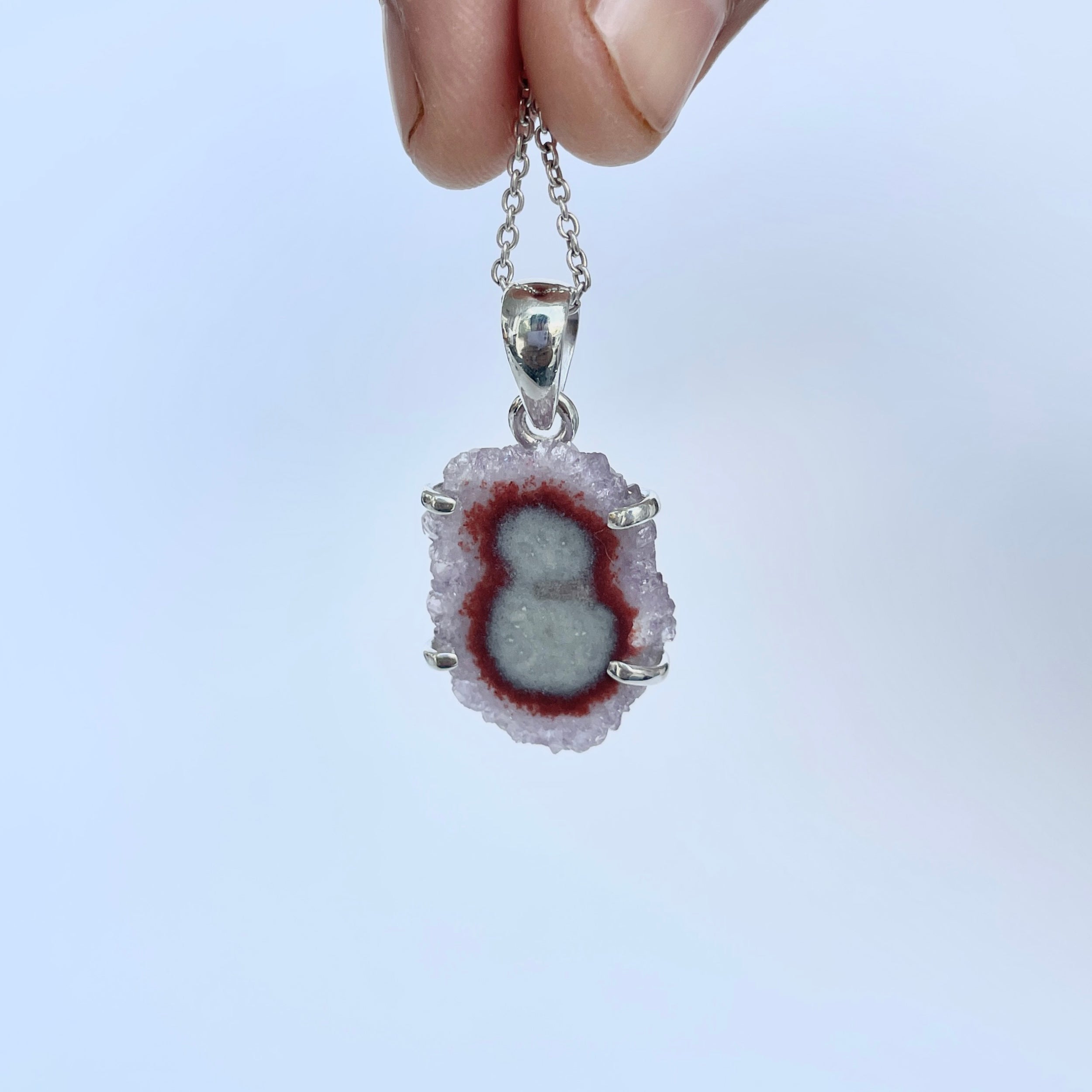 Amethyst Stalactite Pendant-(ASL-P-7.)