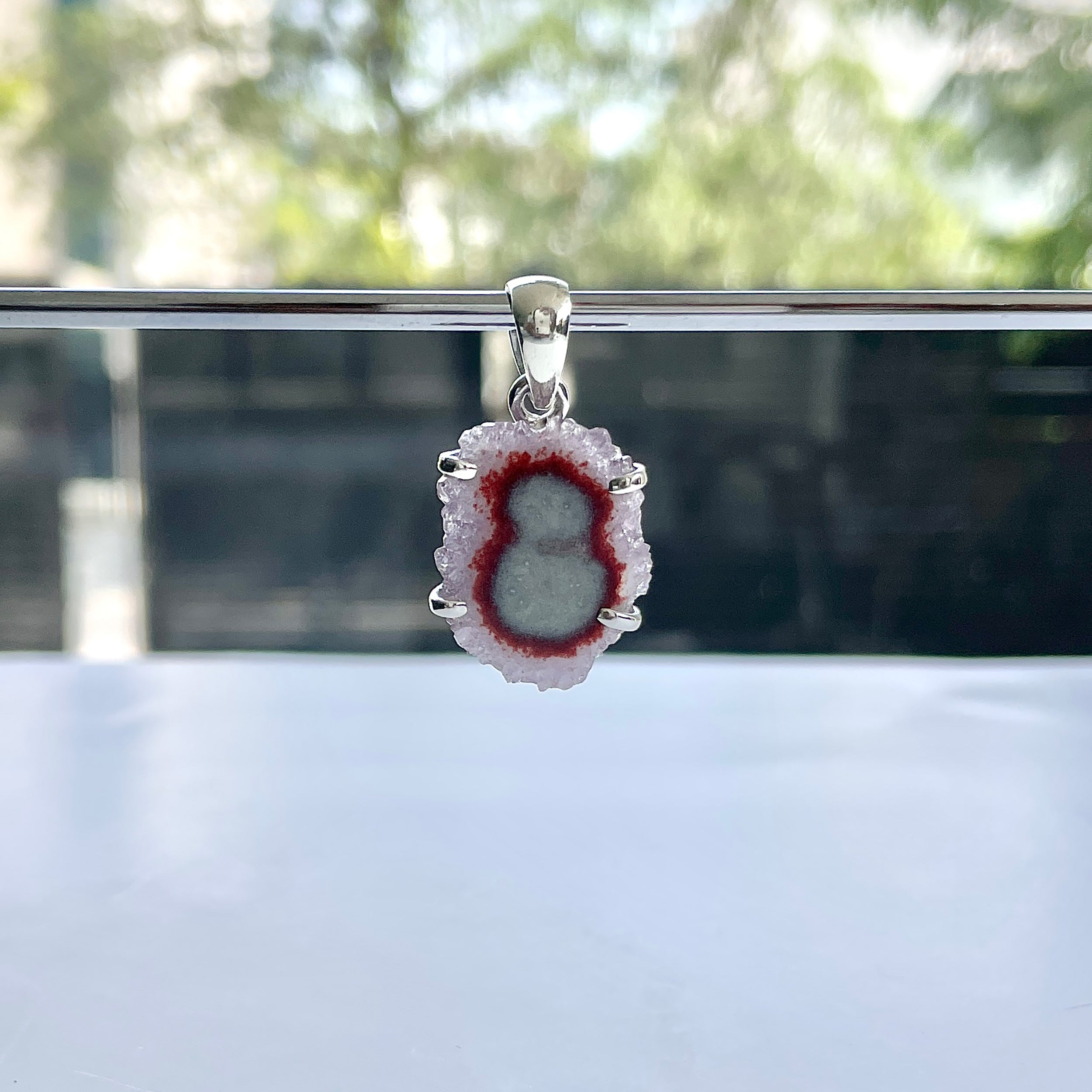 Amethyst Stalactite Pendant-(ASL-P-7.)