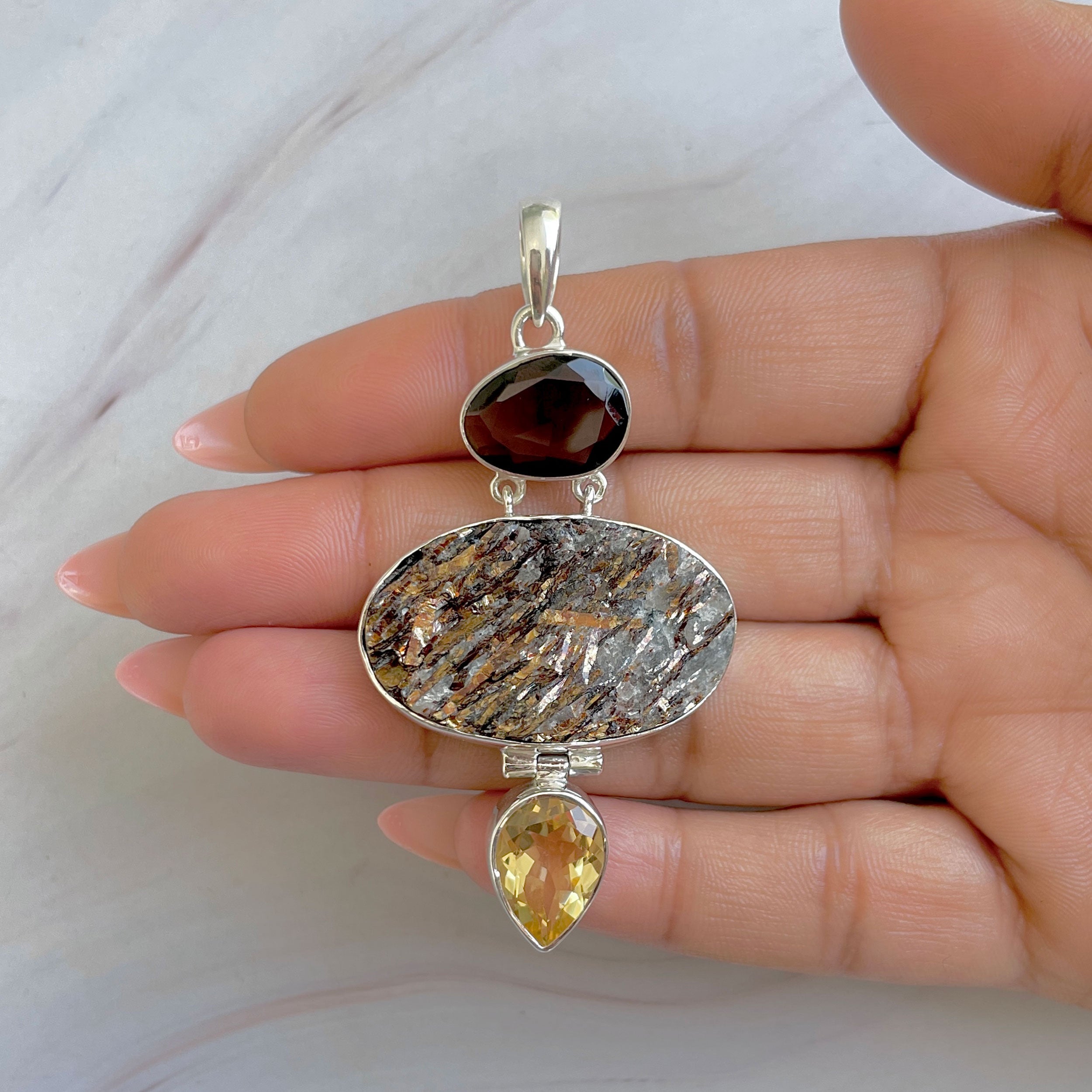 Astrophyllite Pendant-(AST-P-25.)