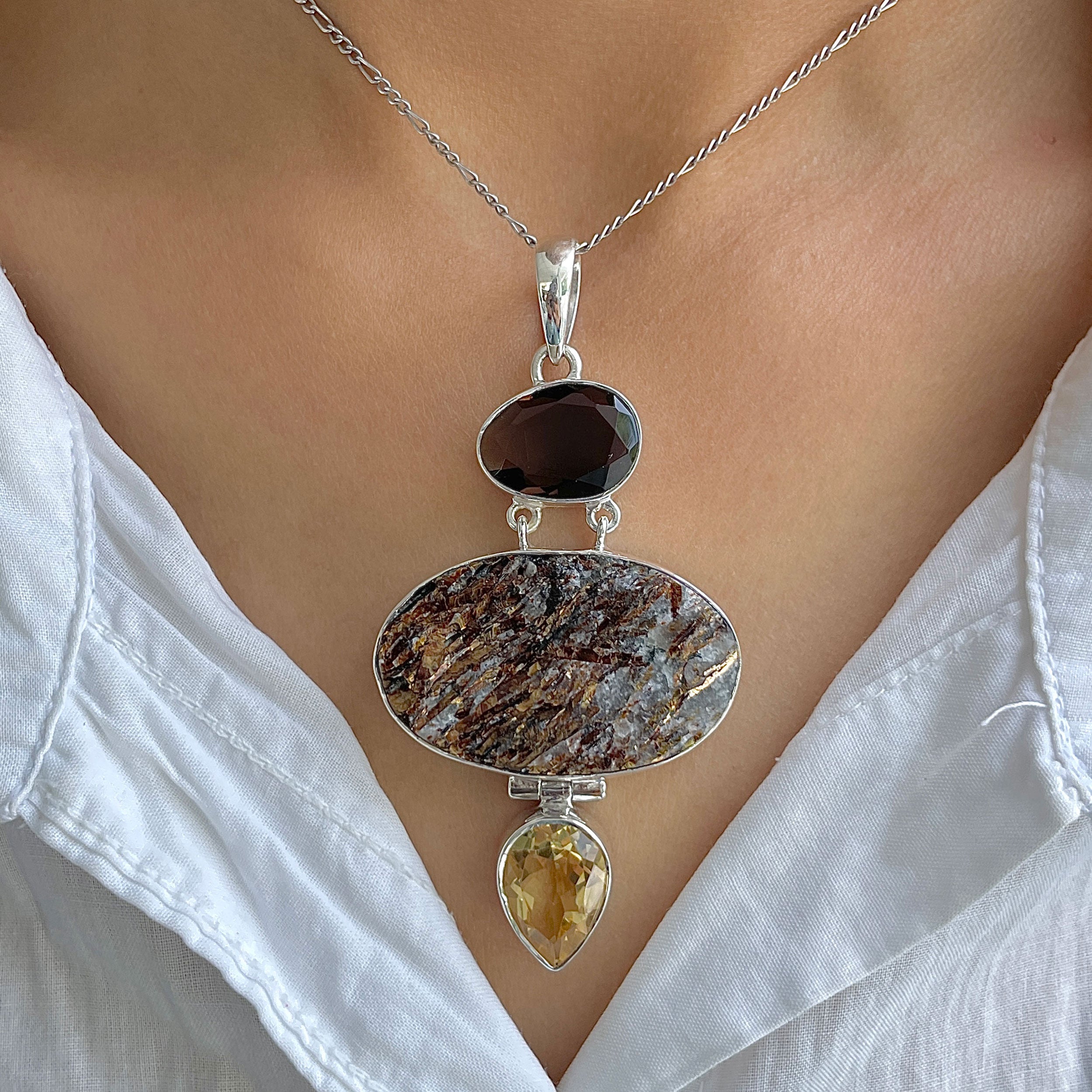 Astrophyllite Pendant-(AST-P-25.)