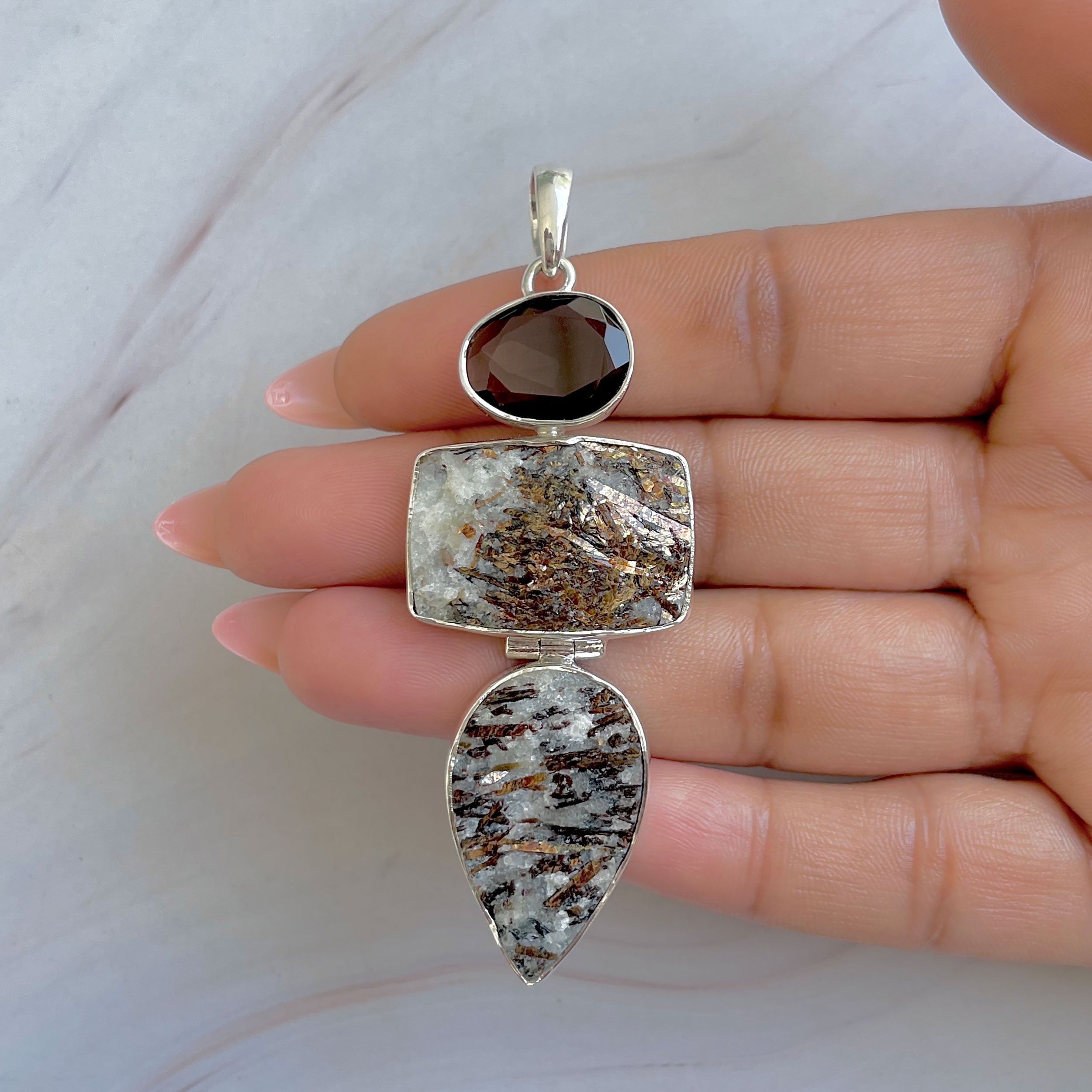 Astrophyllite Pendant-(AST-P-26.)