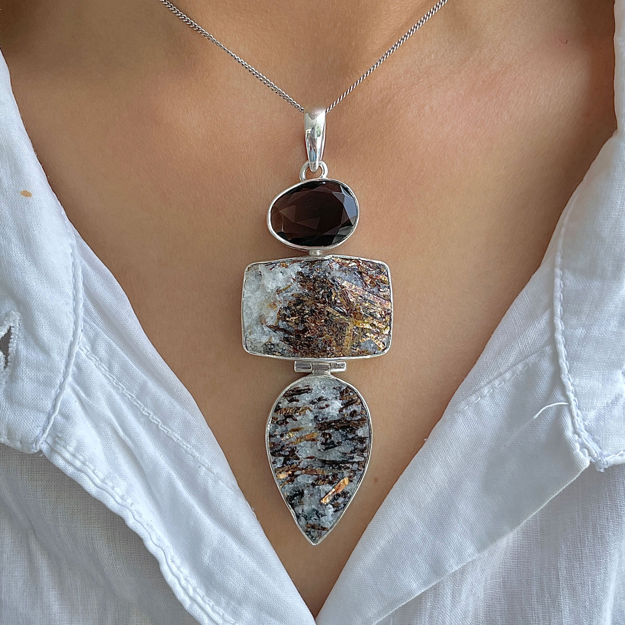 Astrophyllite Pendant-(AST-P-26.)