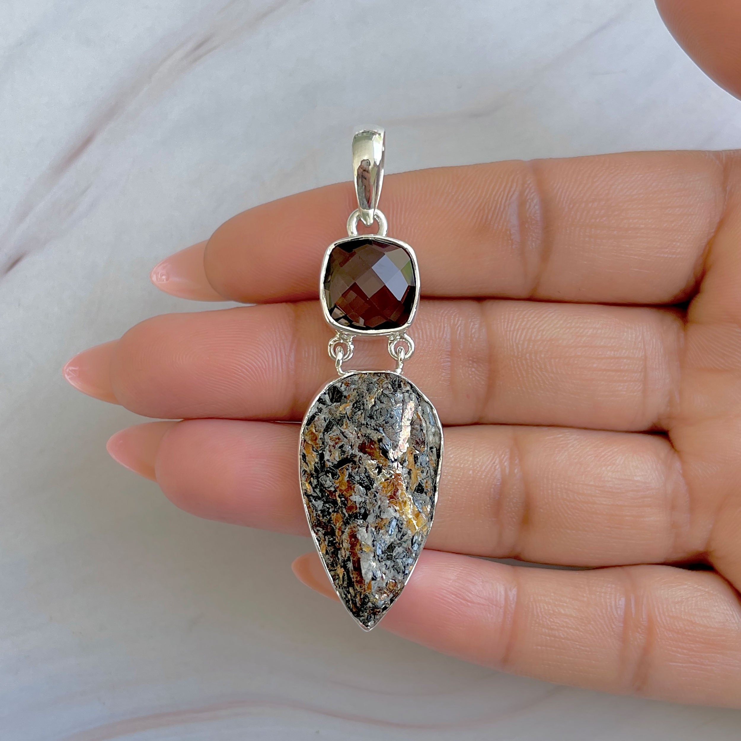 Astrophyllite Pendant-(AST-P-27.)