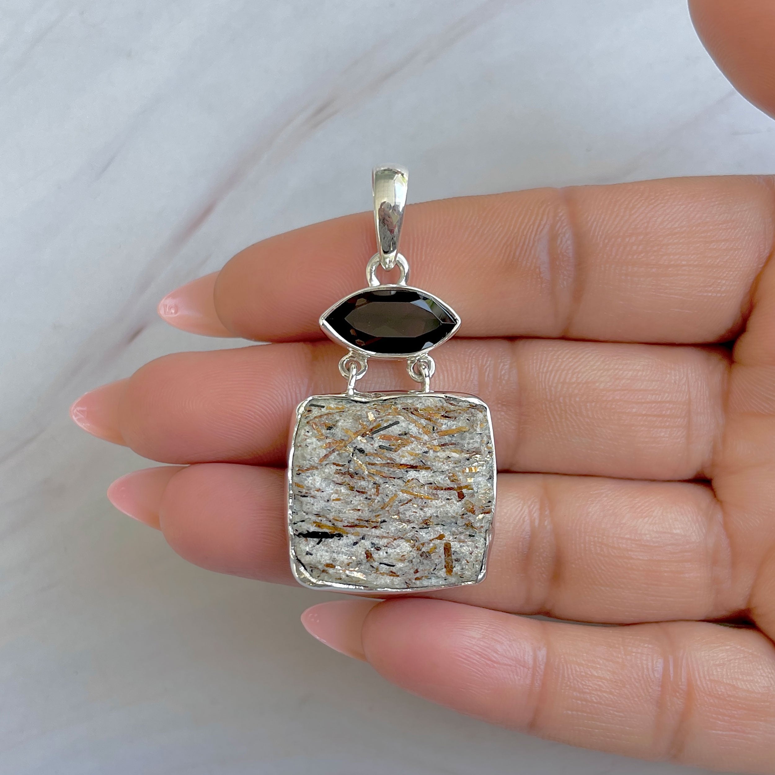 Astrophyllite Pendant-(AST-P-28.)