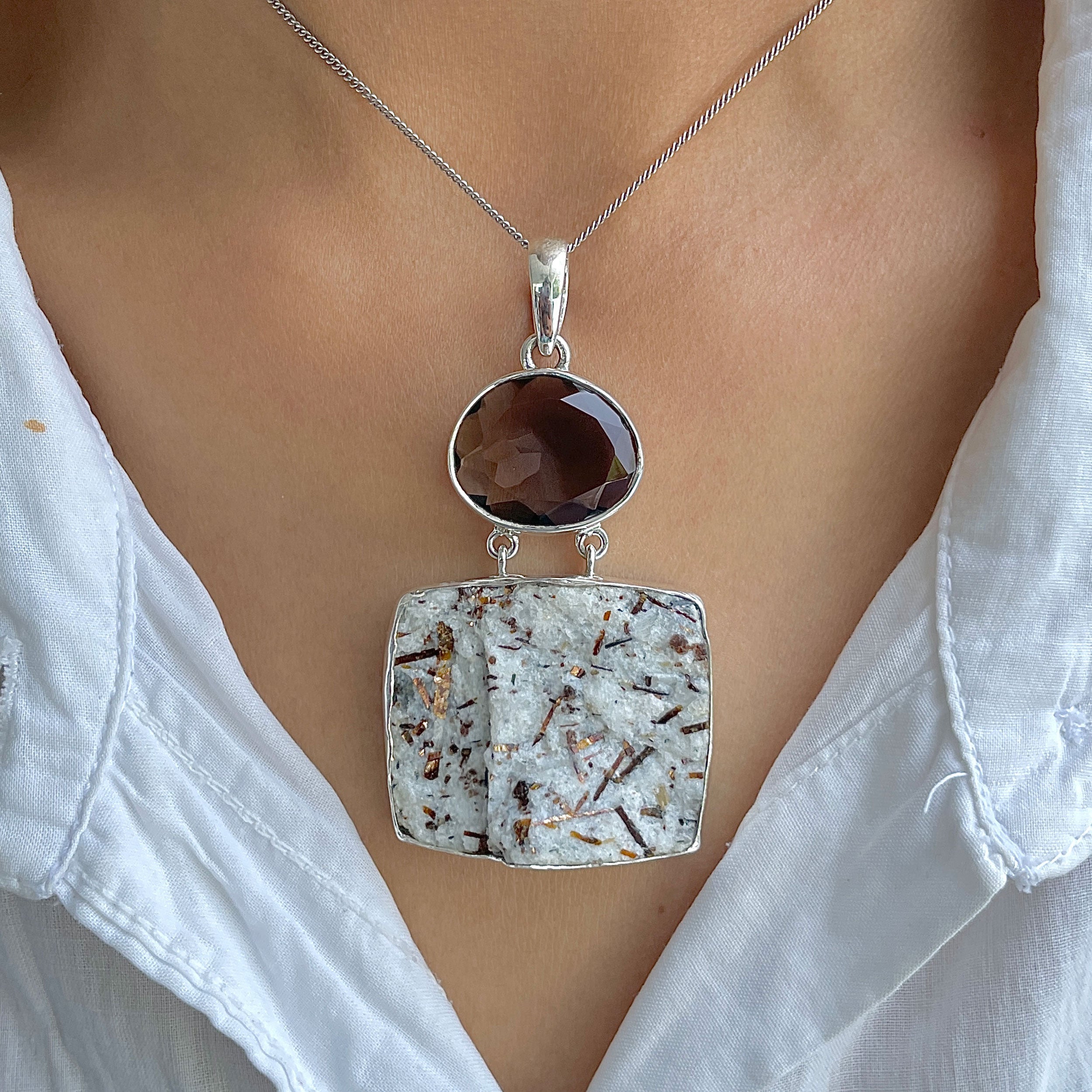 Astrophyllite Pendant-(AST-P-30.)
