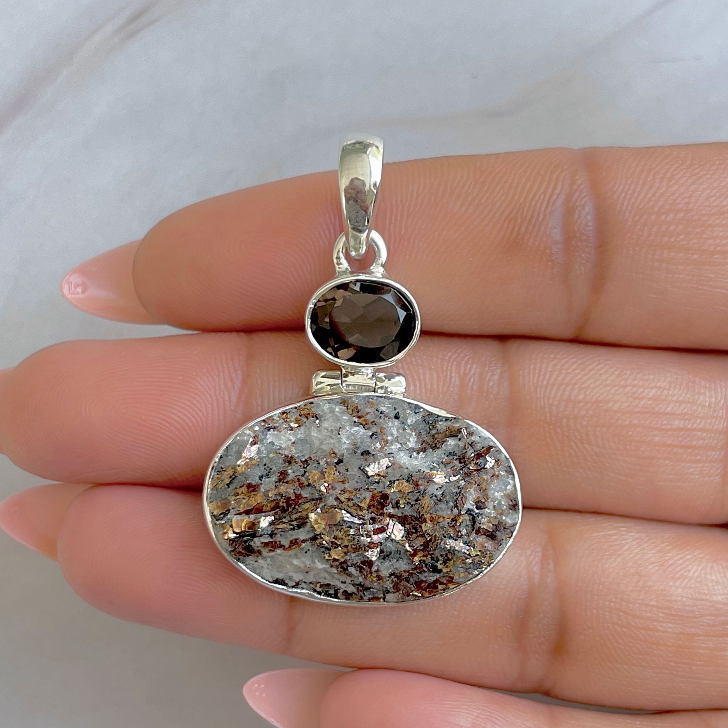 Astrophyllite Pendant-(AST-P-31.)