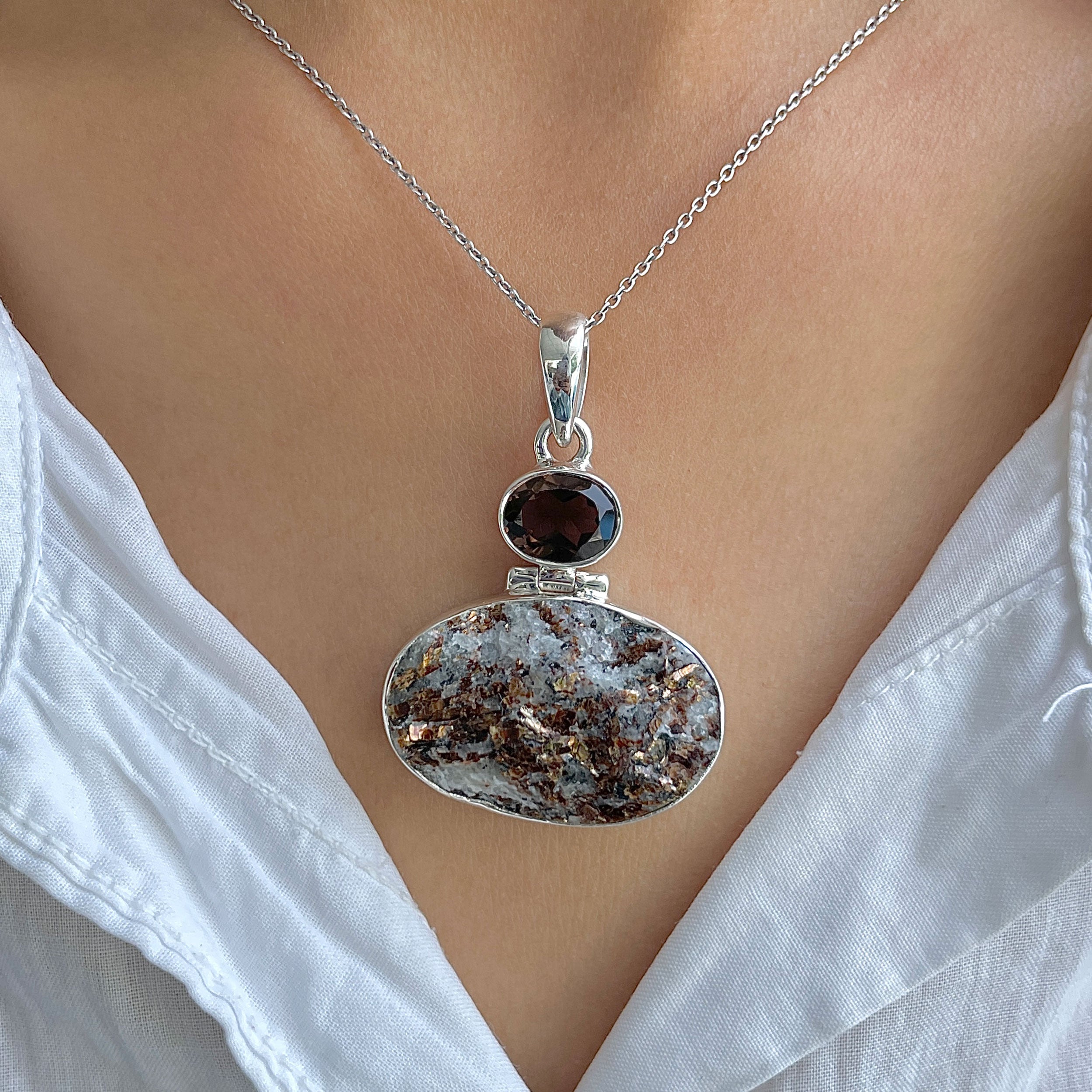 Astrophyllite Pendant-(AST-P-31.)
