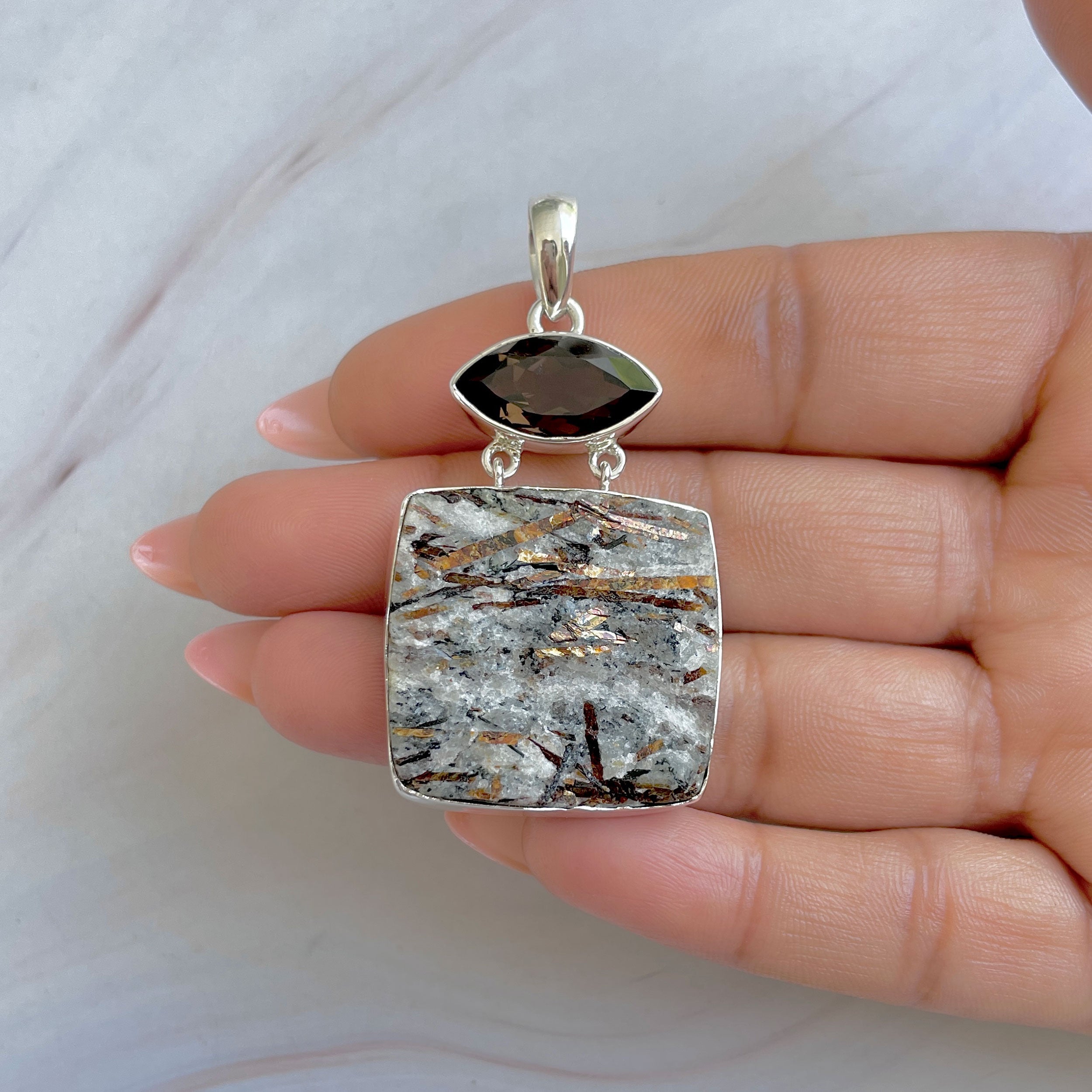 Astrophyllite Pendant-(AST-P-32.)