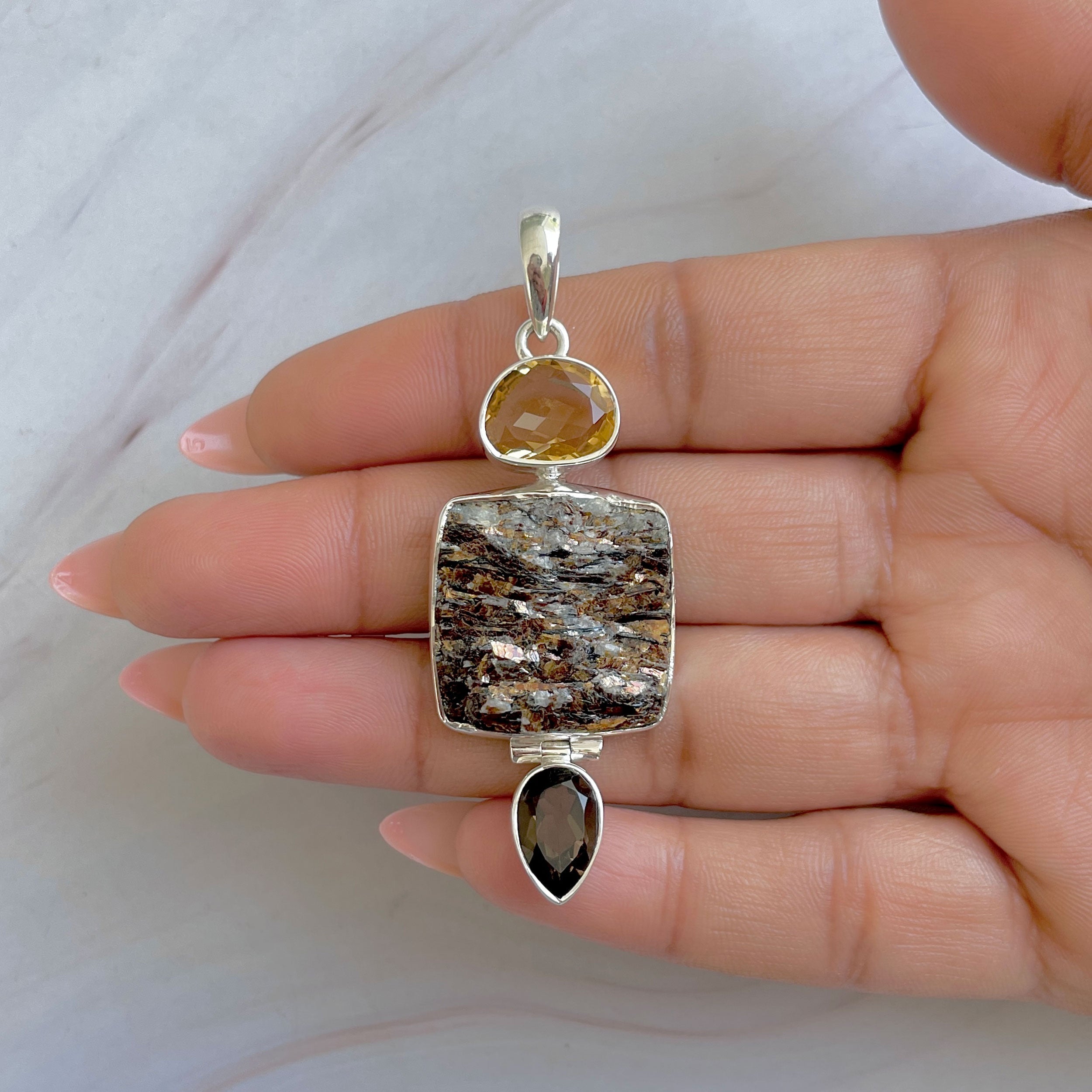 Astrophyllite Pendant-(AST-P-33.)