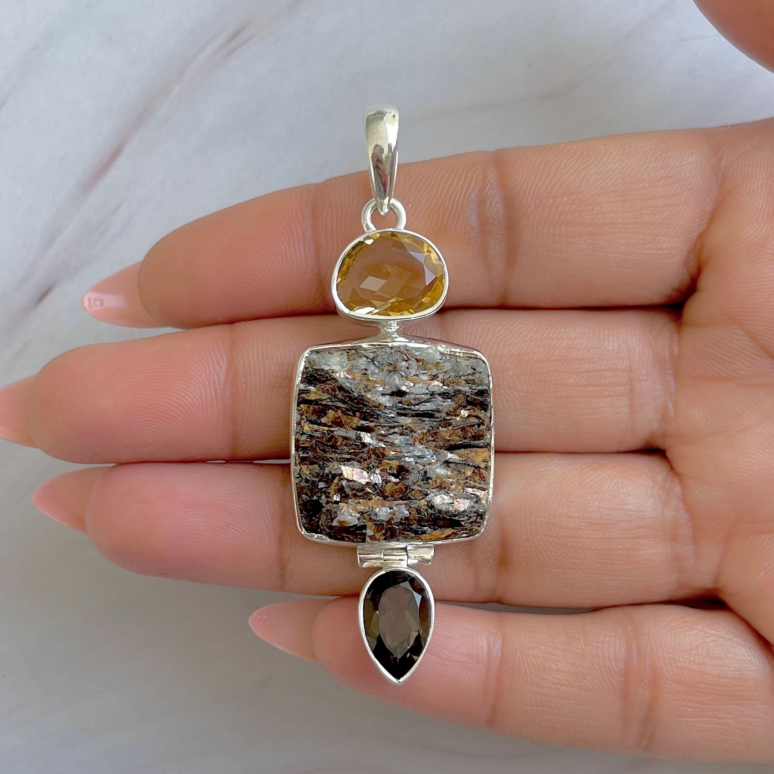 Astrophyllite Pendant-(AST-P-33.)