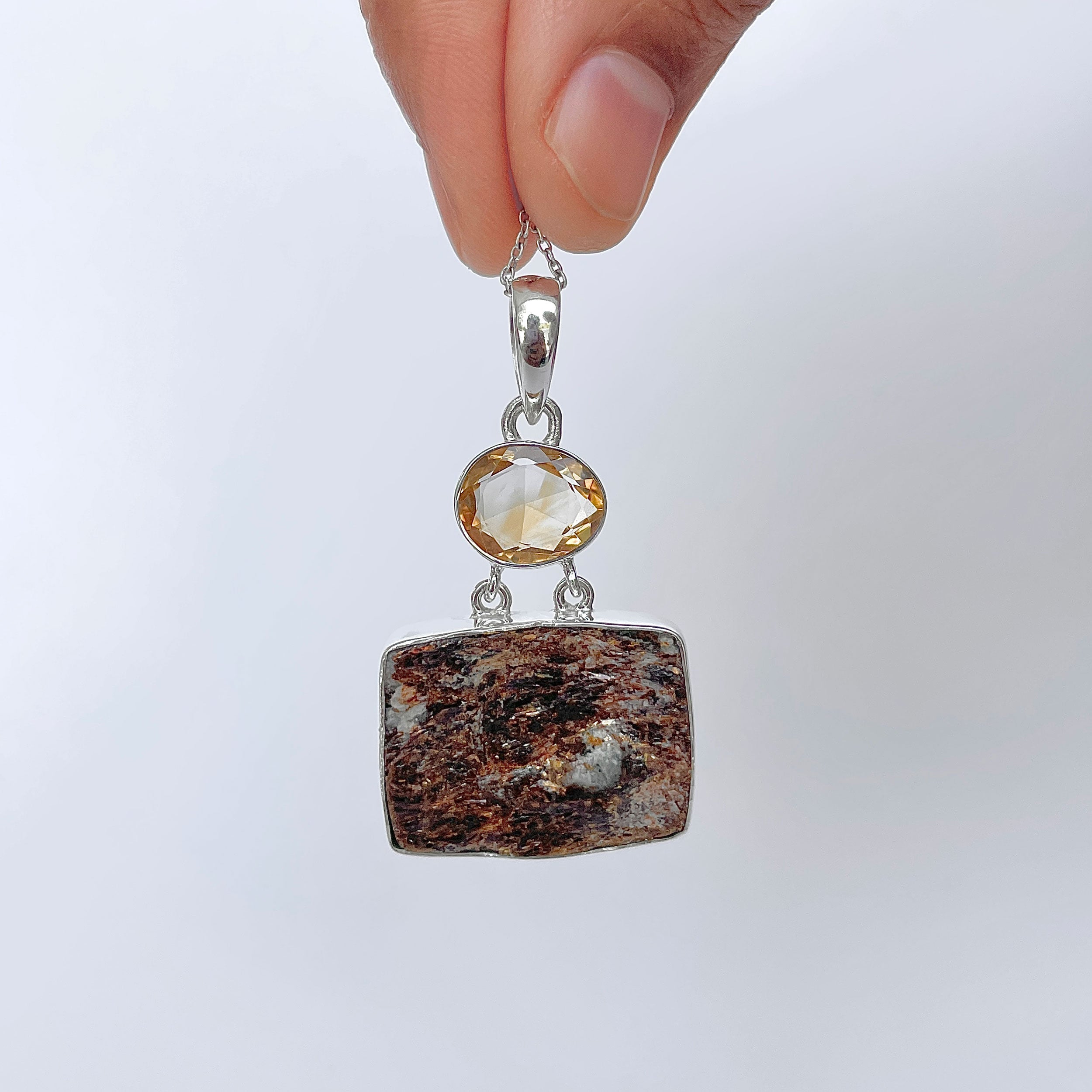 Astrophyllite Pendant-(AST-P-34.)