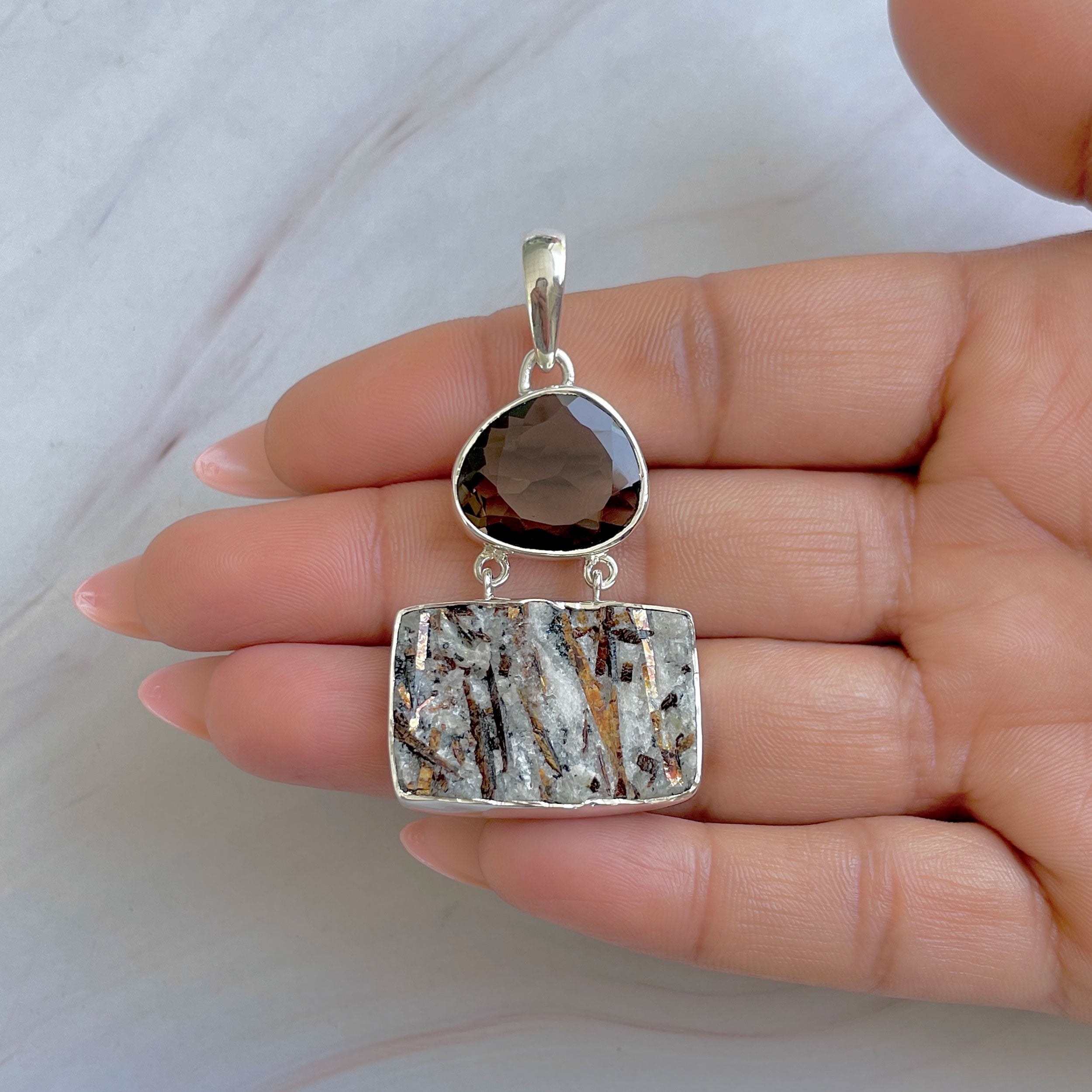 Astrophyllite Pendant-(AST-P-35.)