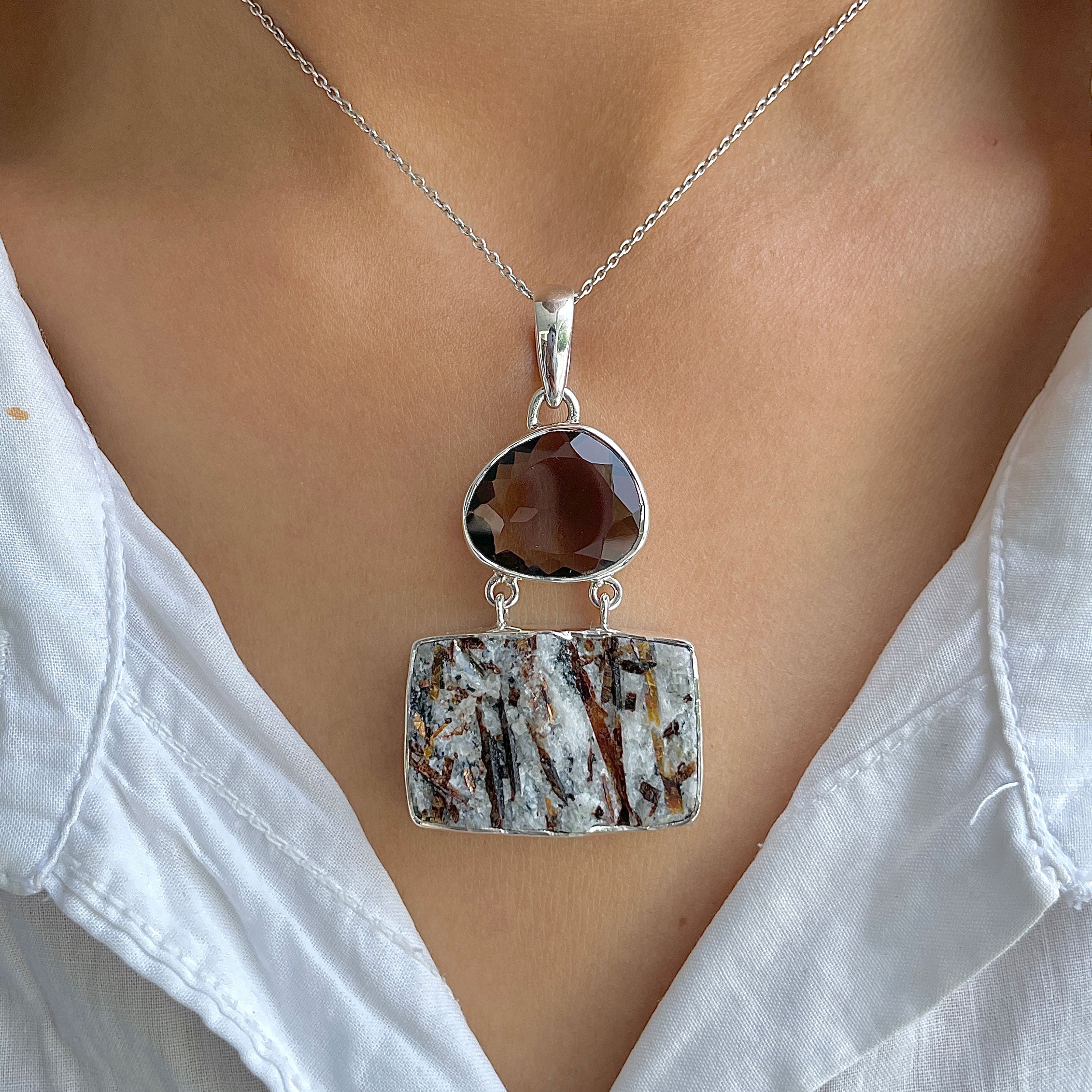 Astrophyllite Pendant-(AST-P-35.)
