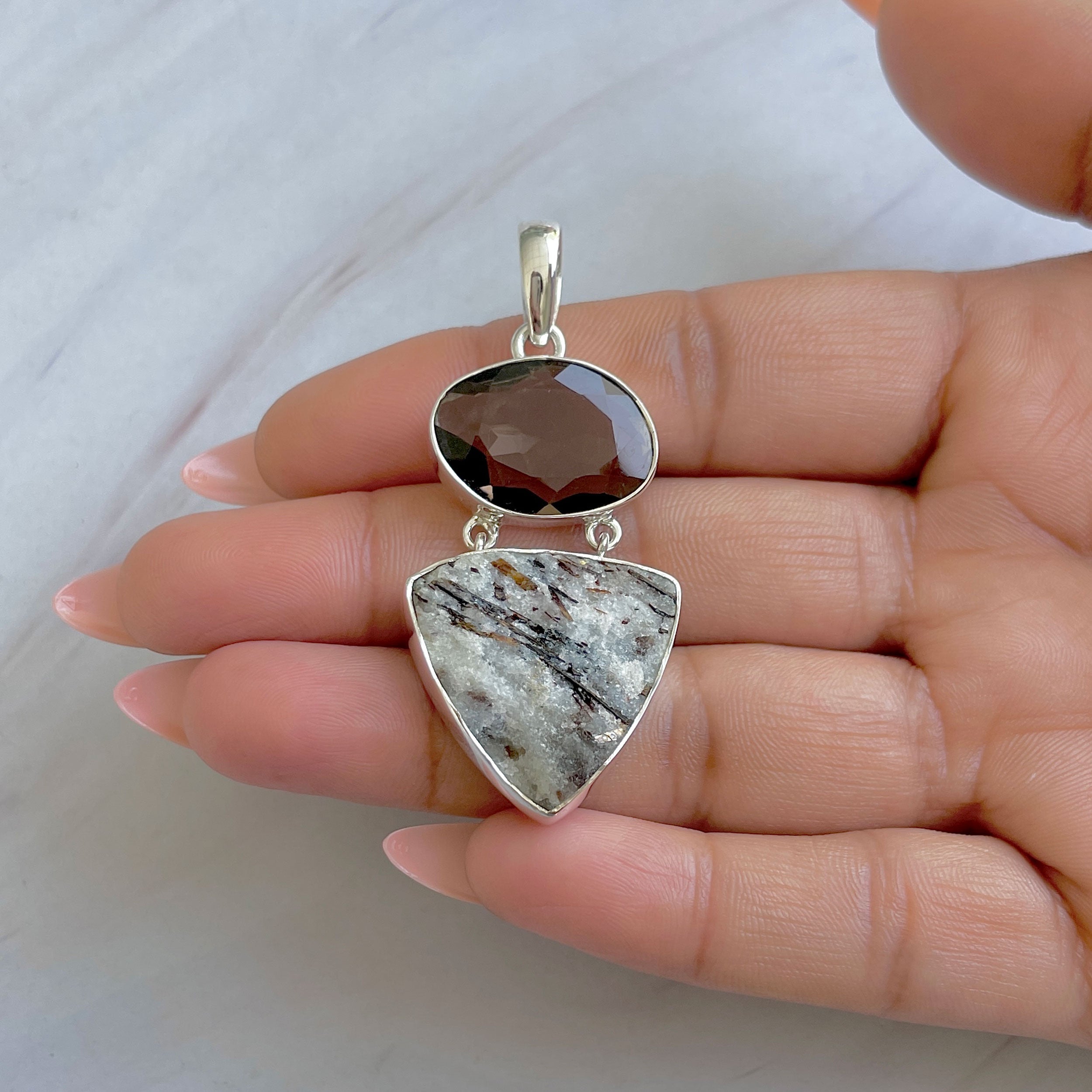 Astrophyllite Pendant-(AST-P-36.)