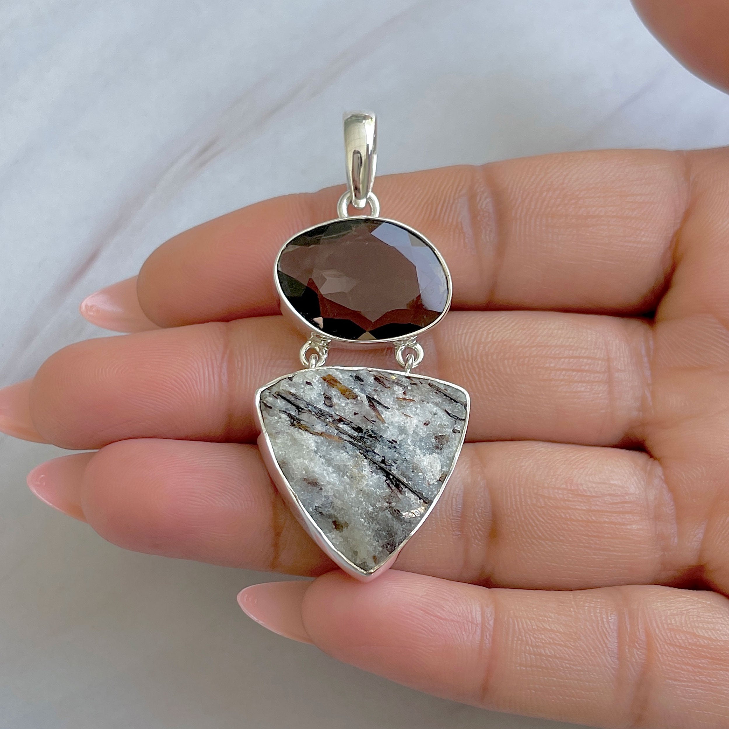 Astrophyllite Pendant-(AST-P-36.)