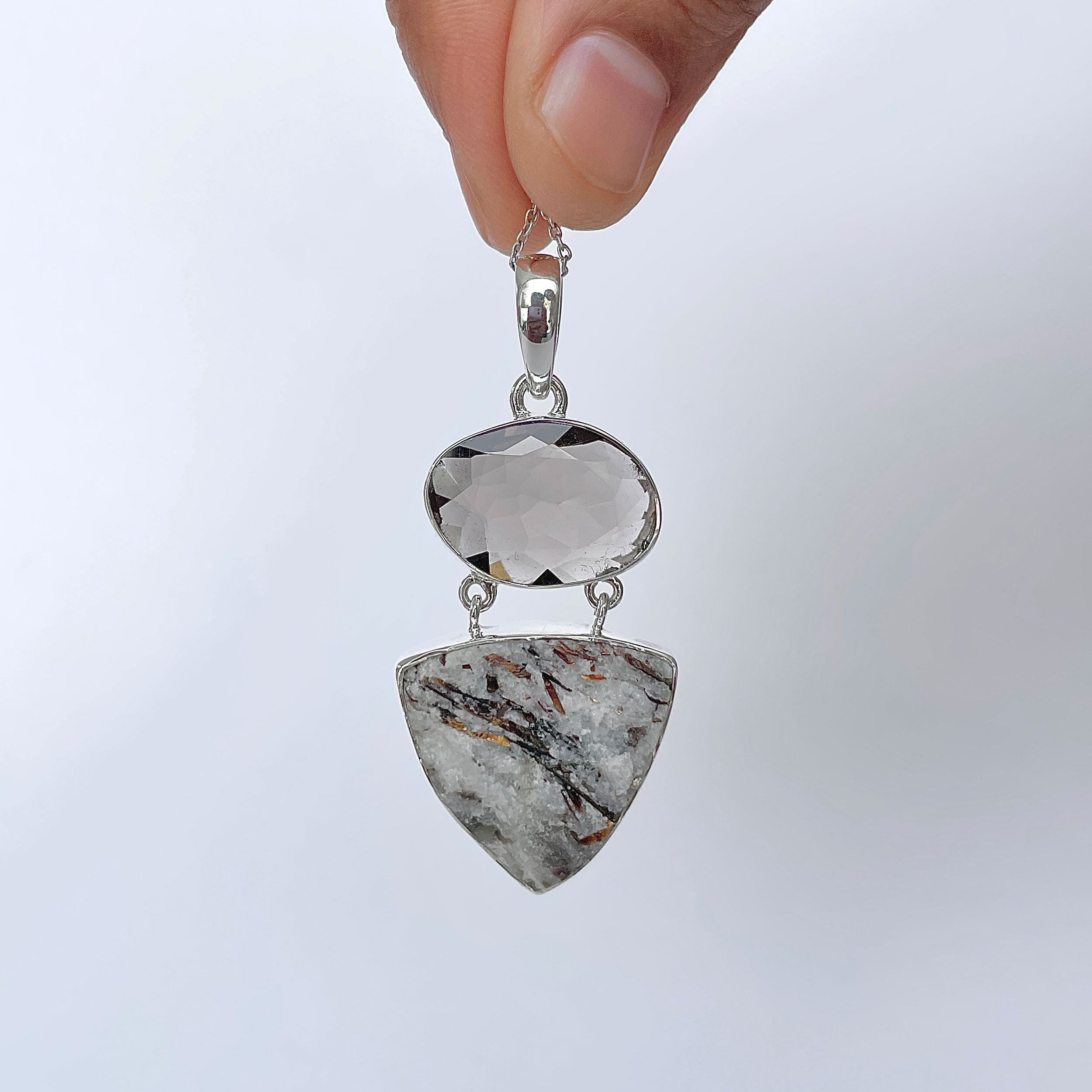 Astrophyllite Pendant-(AST-P-36.)