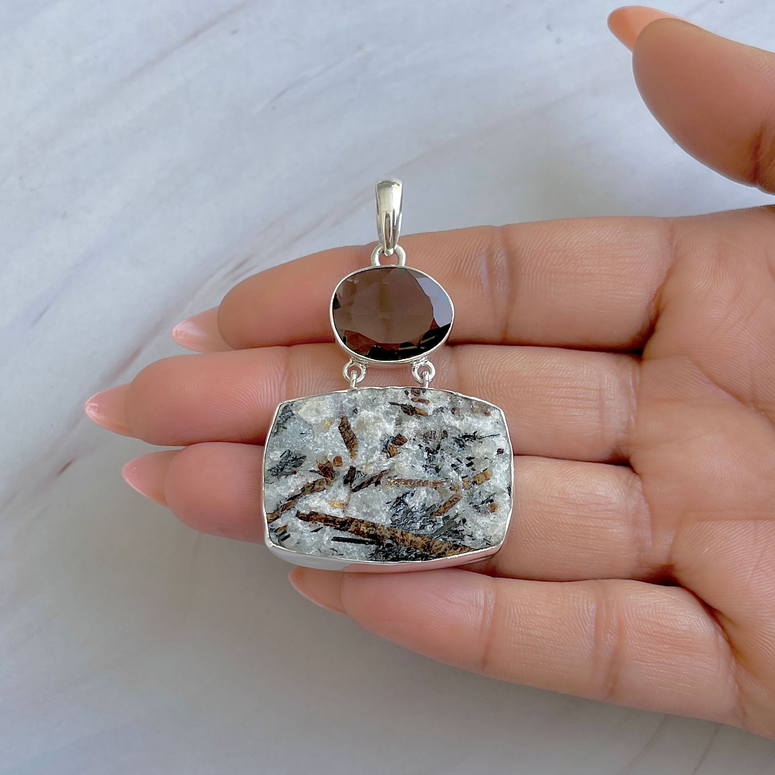 Astrophyllite Pendant-(AST-P-37.)