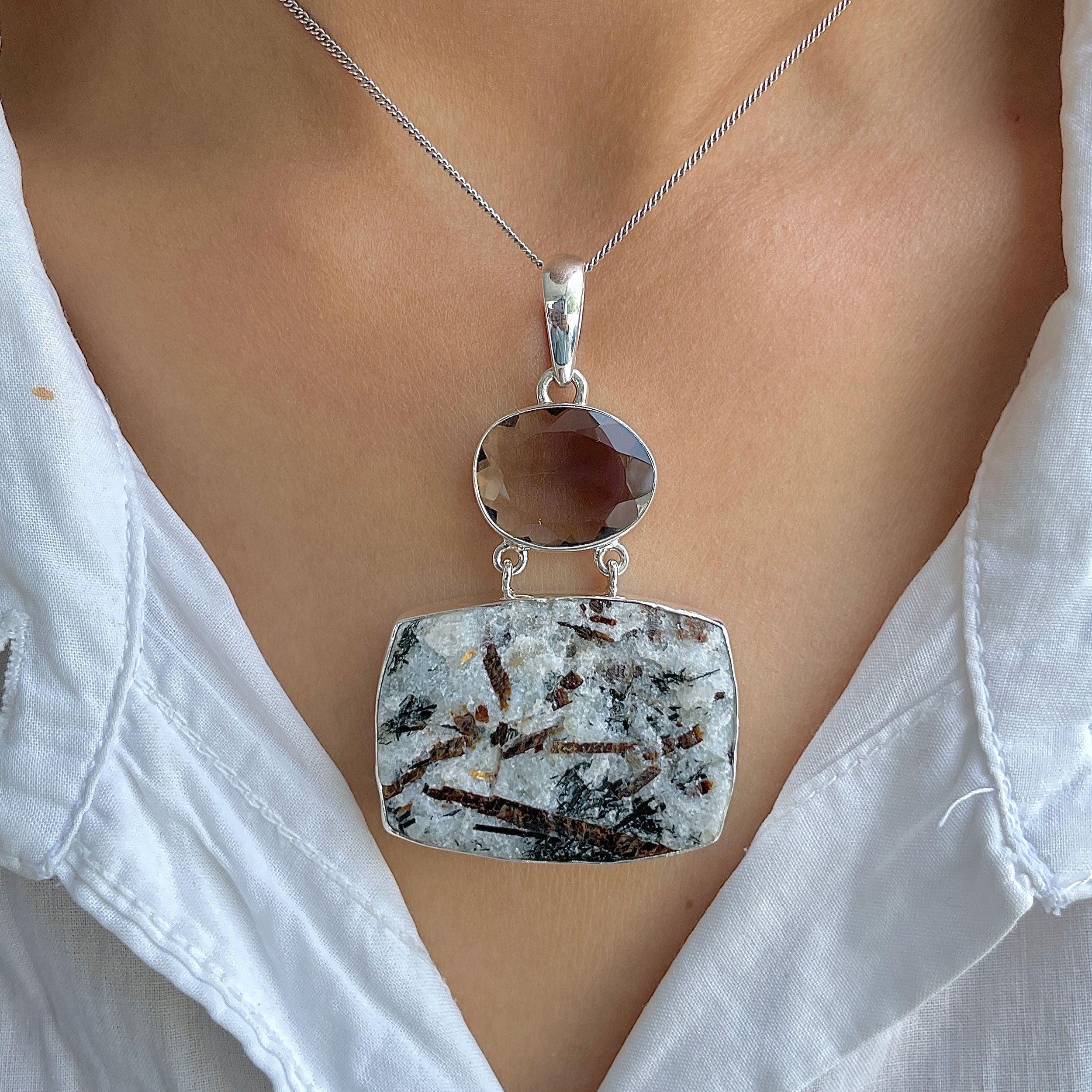 Astrophyllite Pendant-(AST-P-37.)